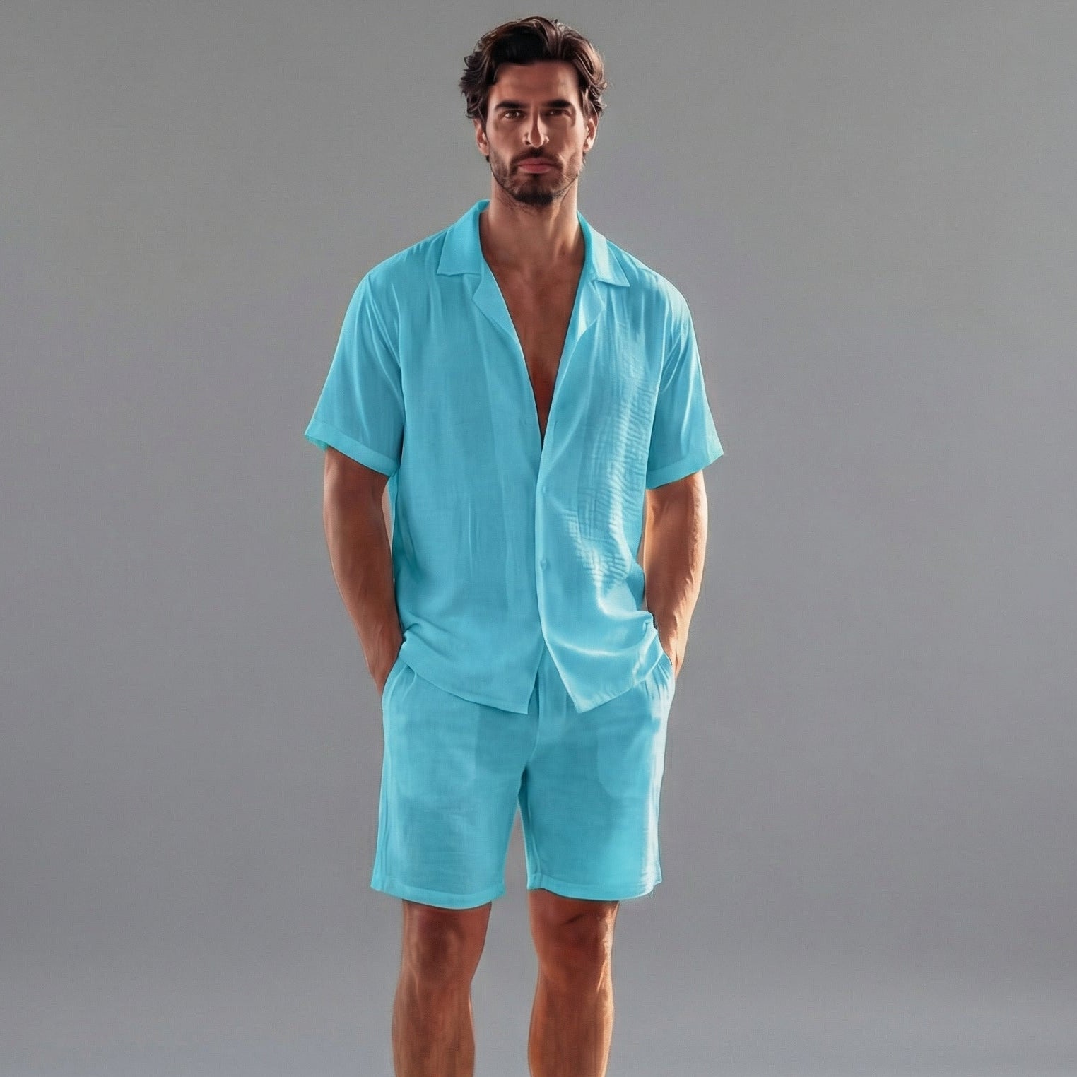 Men's linen set | two summer pieces