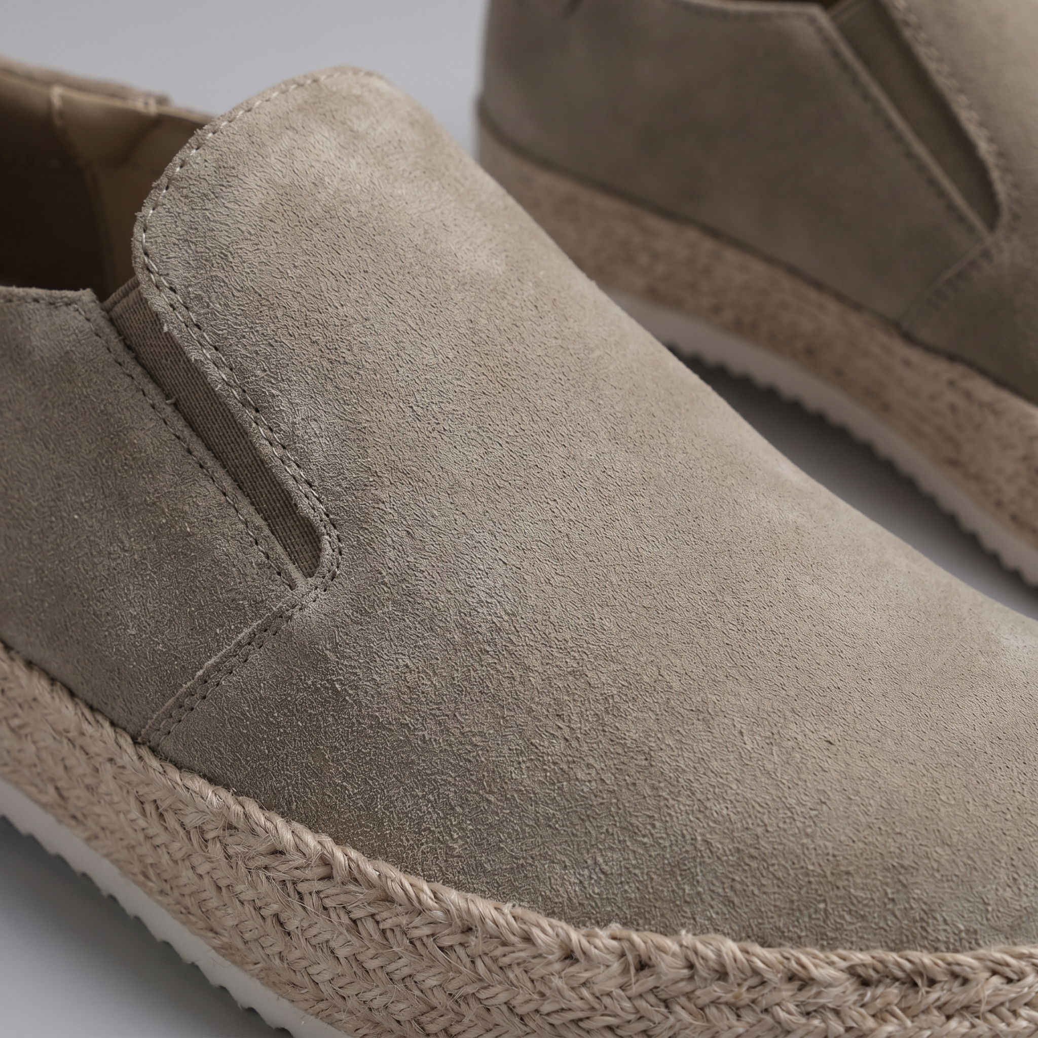 Mocassins en daim pour homme | chaussures slip-on pour la plage