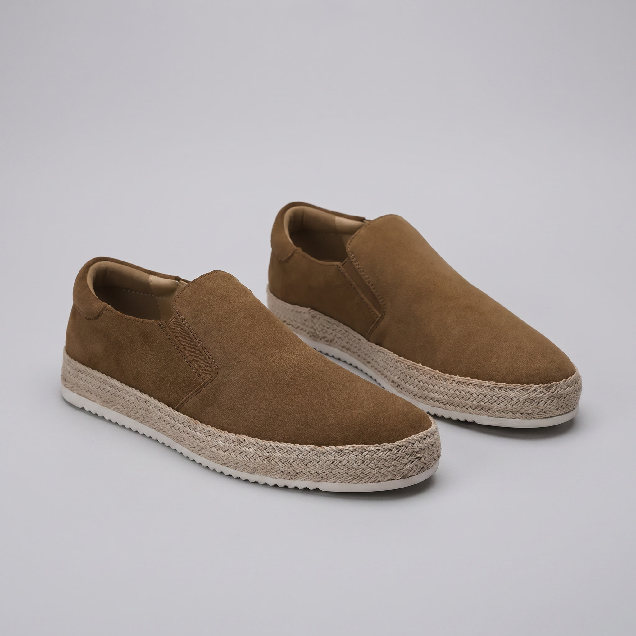 Mocassins en daim pour homme | chaussures slip-on pour la plage