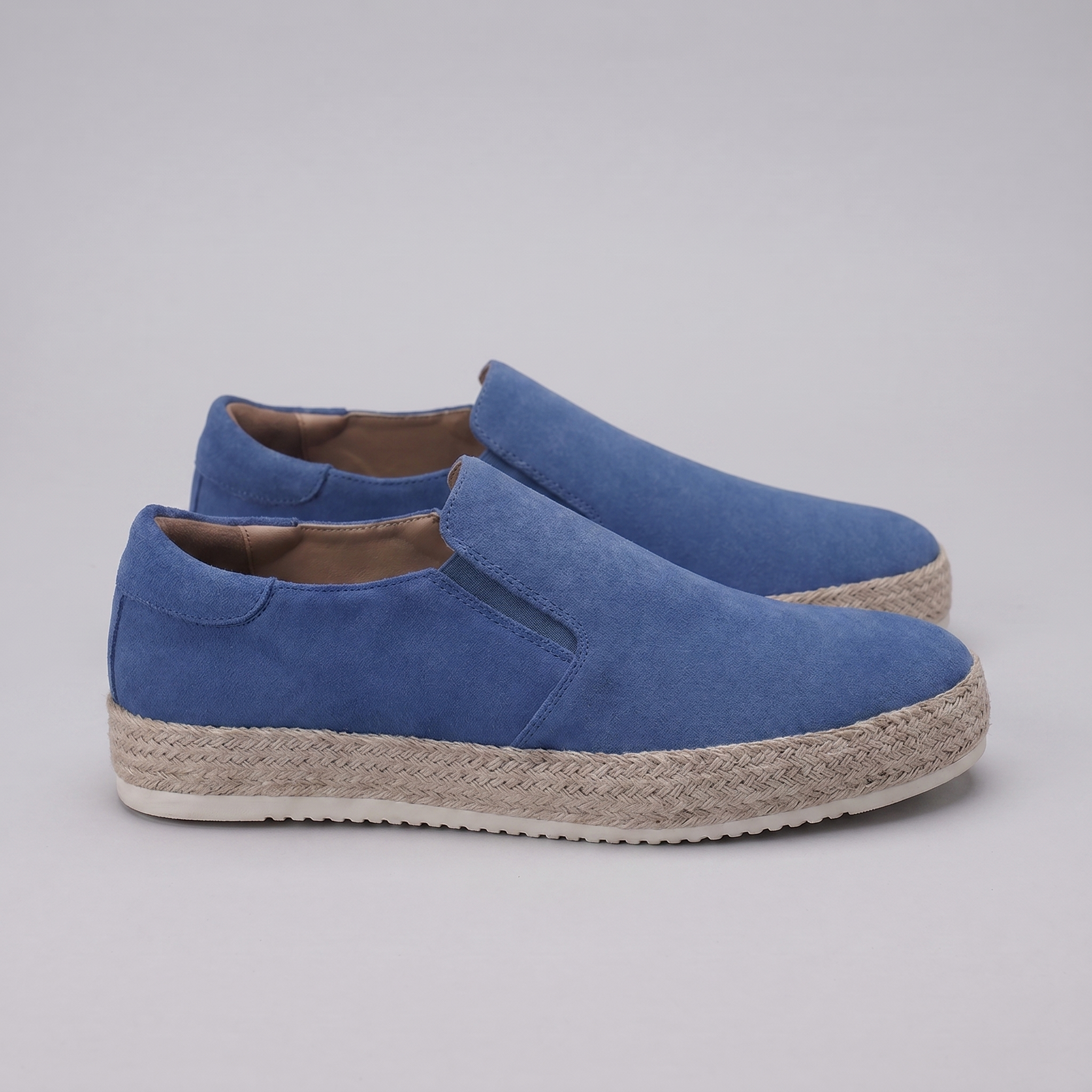 Mocassins en daim pour homme | chaussures slip-on pour la plage