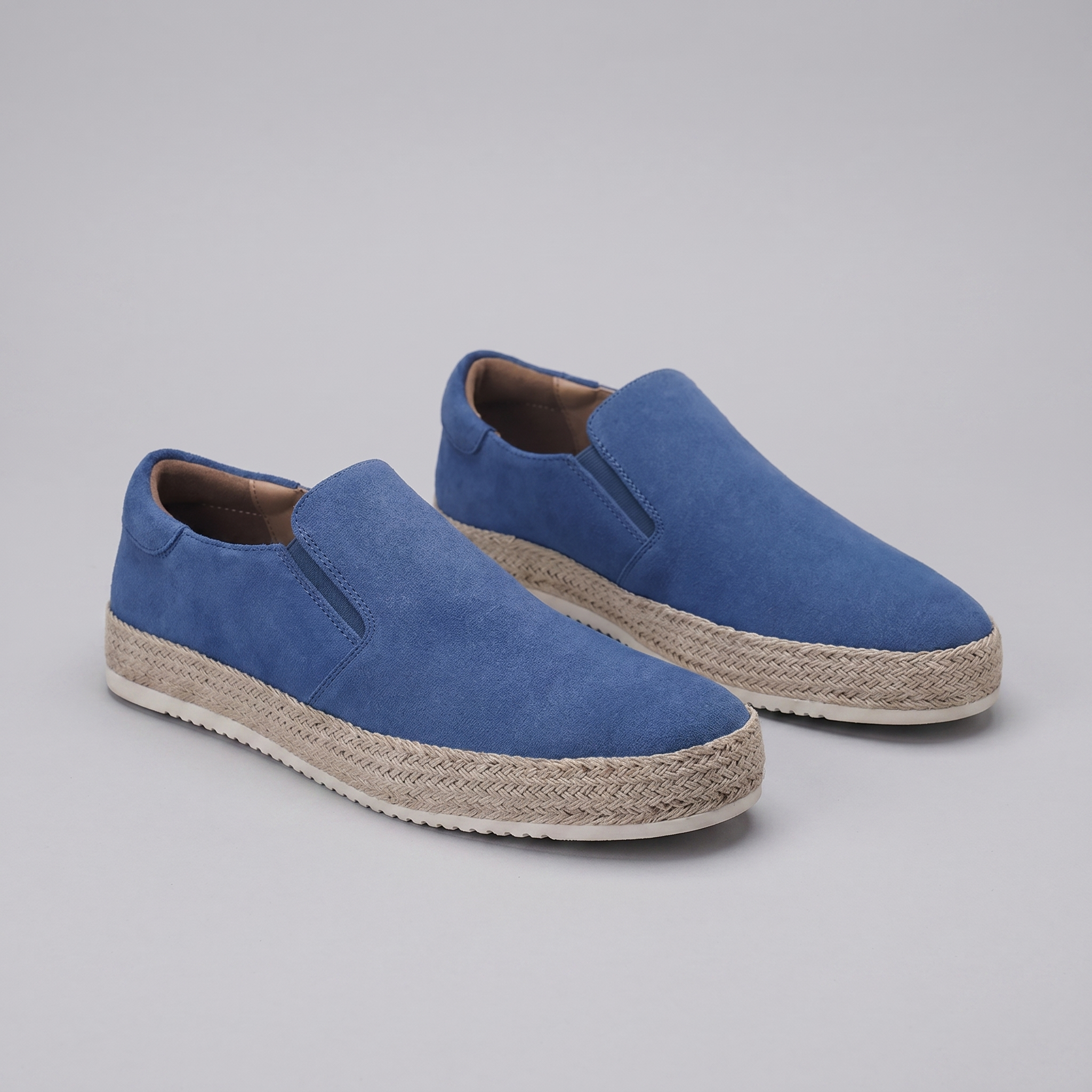 Mocassins en daim pour homme | chaussures slip-on pour la plage