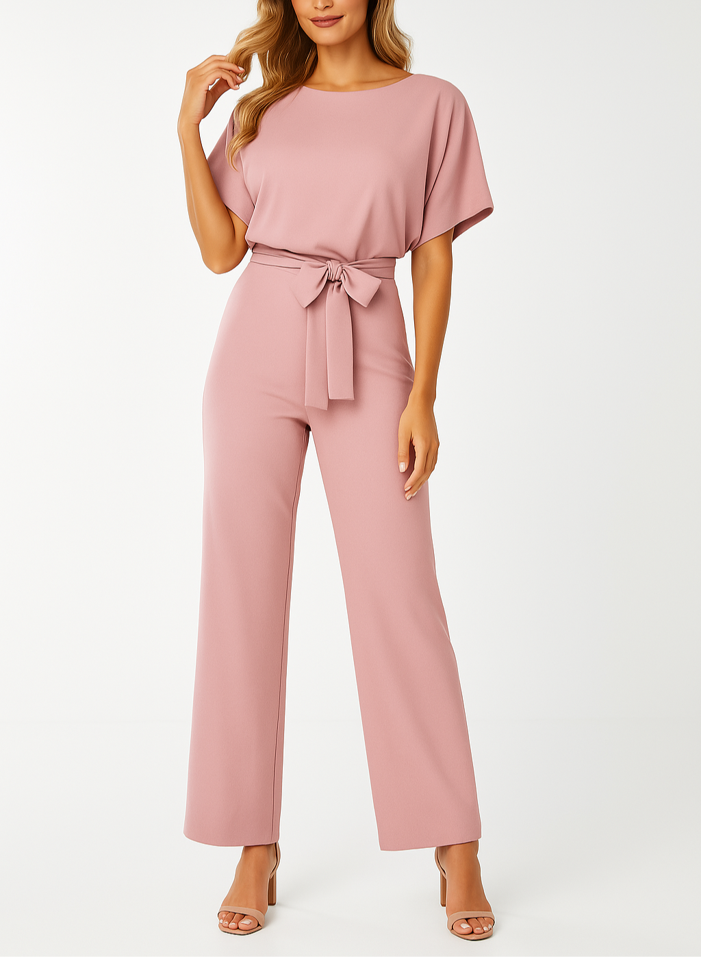 Tuta Lunga Noor Eleganza Semplice e Comfort Versatile per Donna
