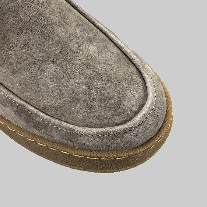 Scarpe Casual da Uomo in Camoscio con Lacci e Suola in Gomma