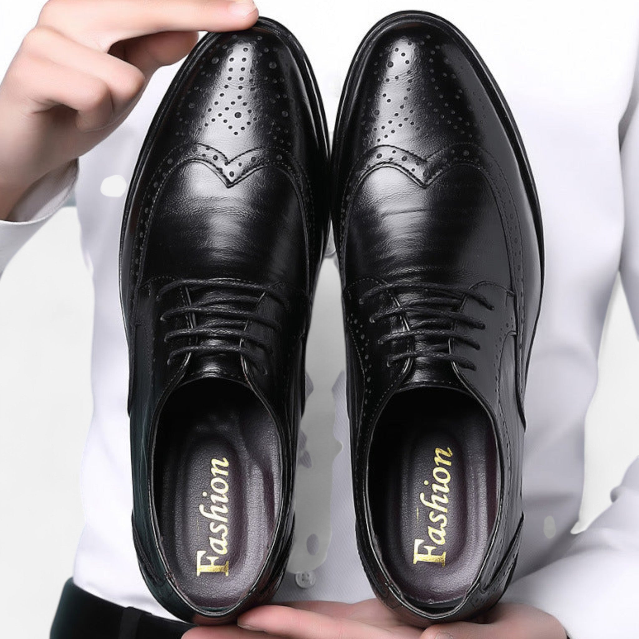 Eliaro Moda | Zapatos Formales Hombre Estilo Inglés Perforado