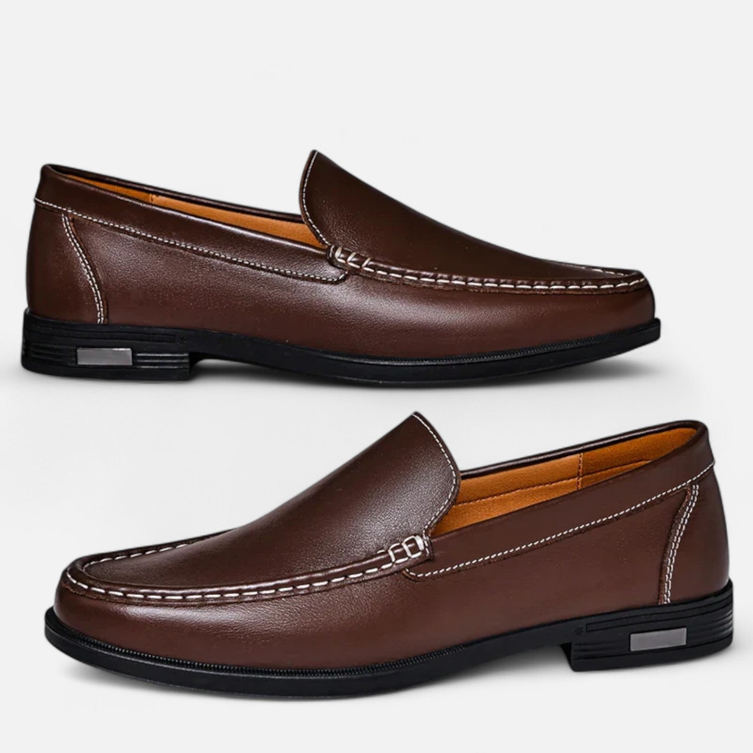 Eliaro Moda | Mocasines de Cuero Genuino para Hombre – Elegancia Atemporal, Comodidad Sofisticada