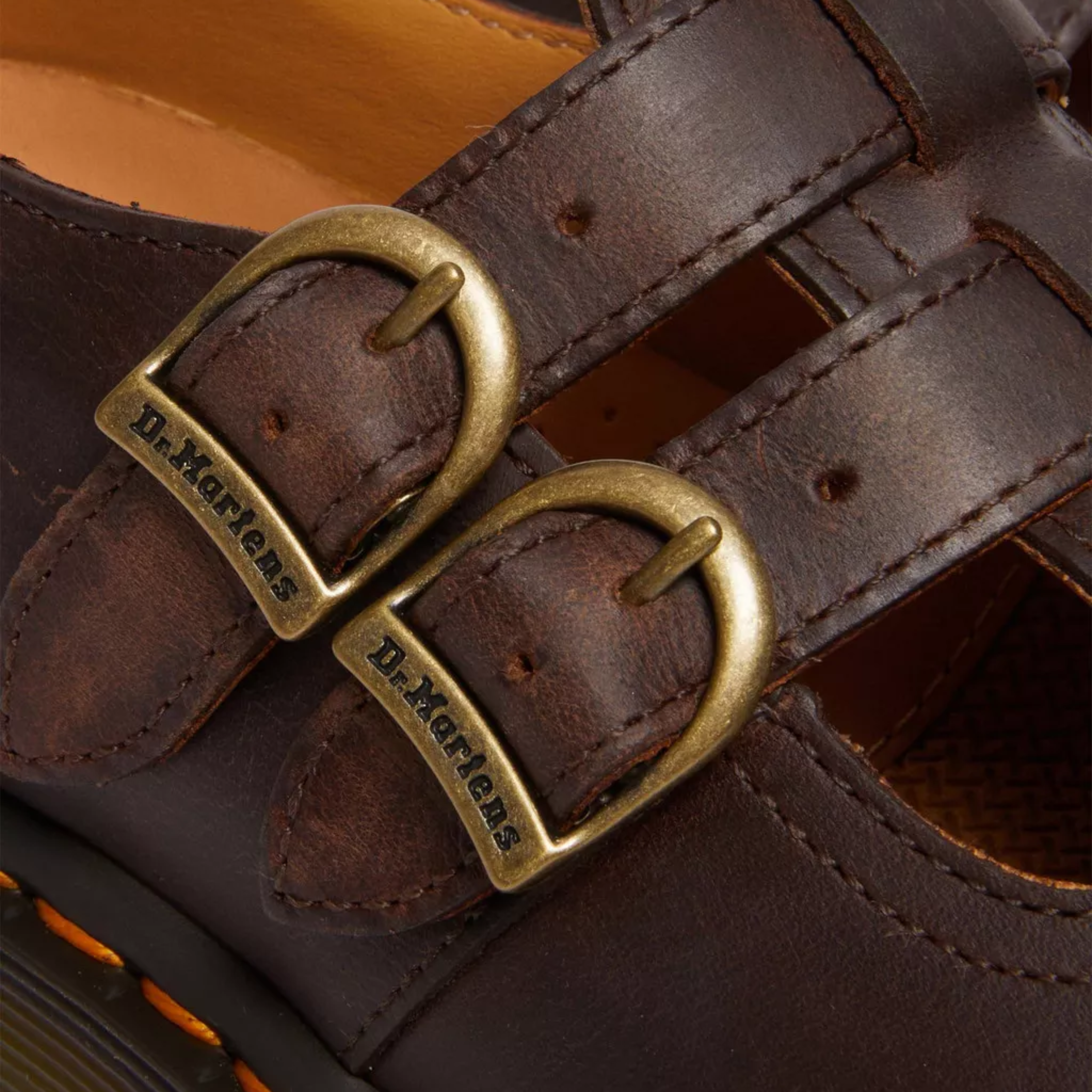 Women's Leather Mary Jane Shoes with Rubber Sole and Round Toe