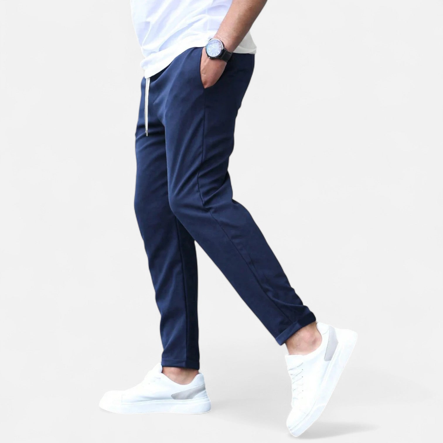 Eliaro Moda | Pantalones Elásticos para Hombre – Comodidad Dinámica, Estilo Sofisticado