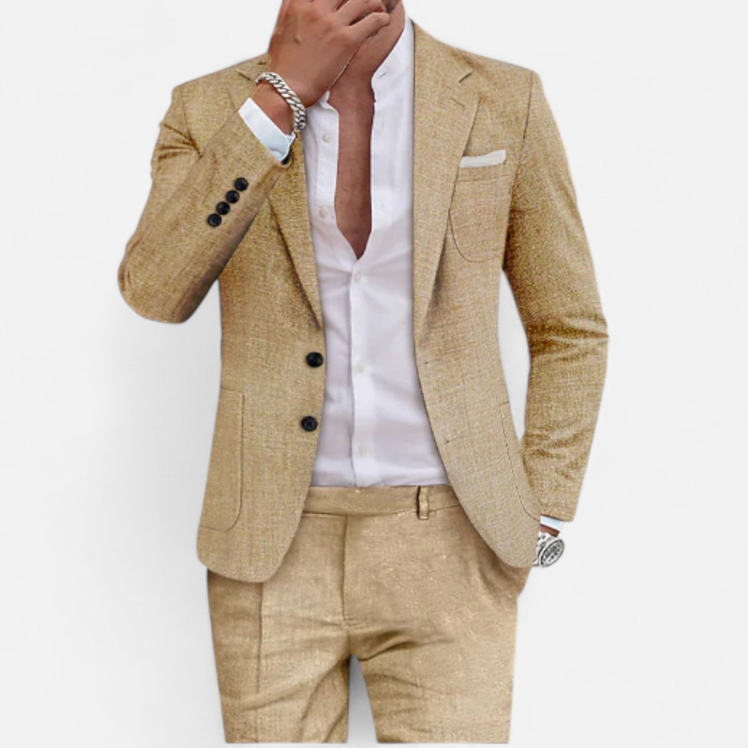 Eliaro Moda | Traje de Verano para Hombre – Elegancia Ligera con Máximo Confort para la Temporada Cálida