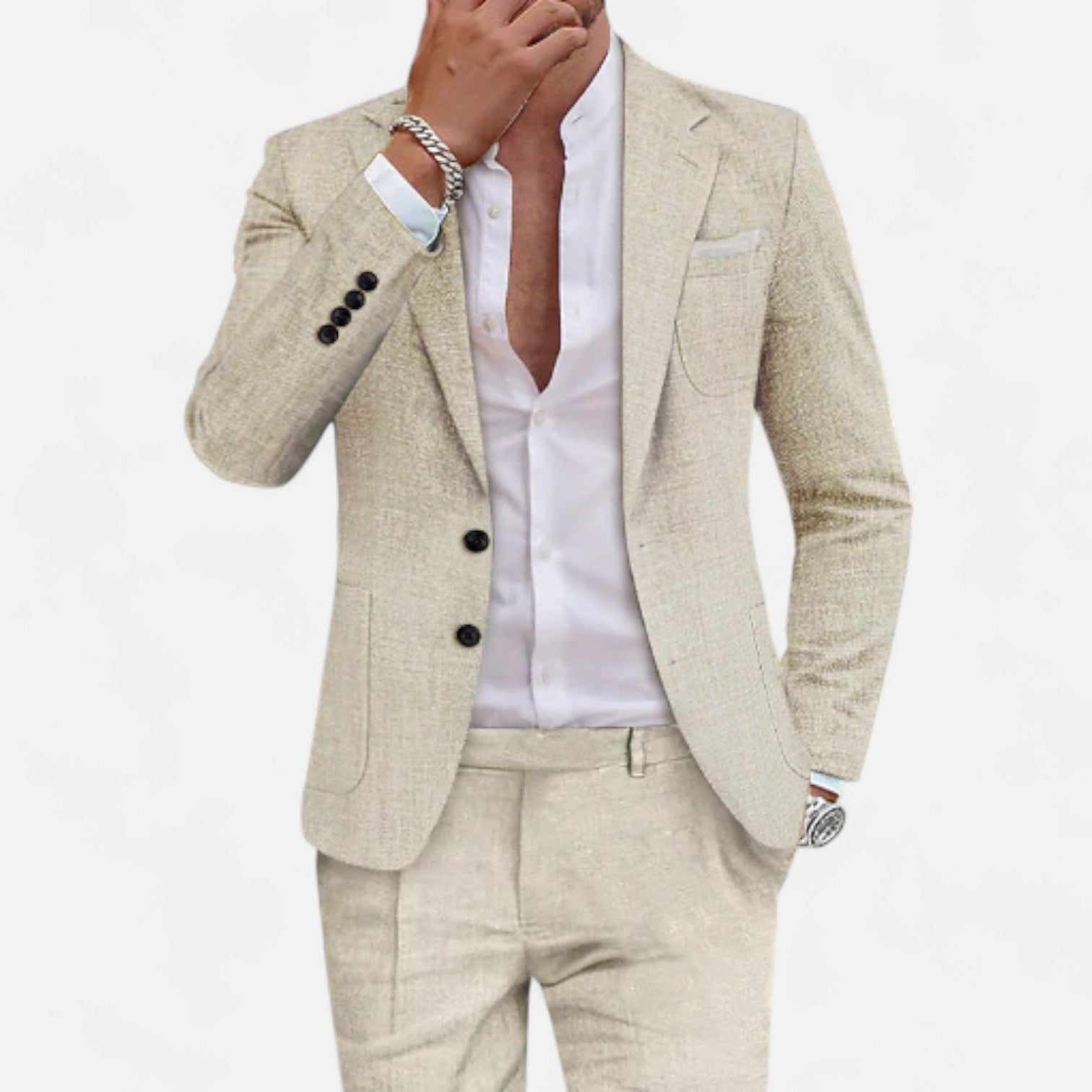 Eliaro Moda | Traje de Verano para Hombre – Elegancia Ligera con Máximo Confort para la Temporada Cálida
