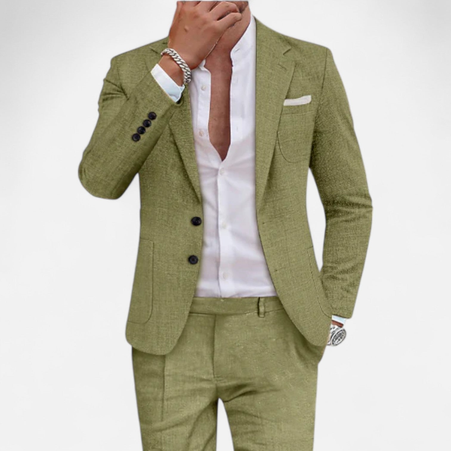 Eliaro Moda | Traje de Verano para Hombre – Elegancia Ligera con Máximo Confort para la Temporada Cálida