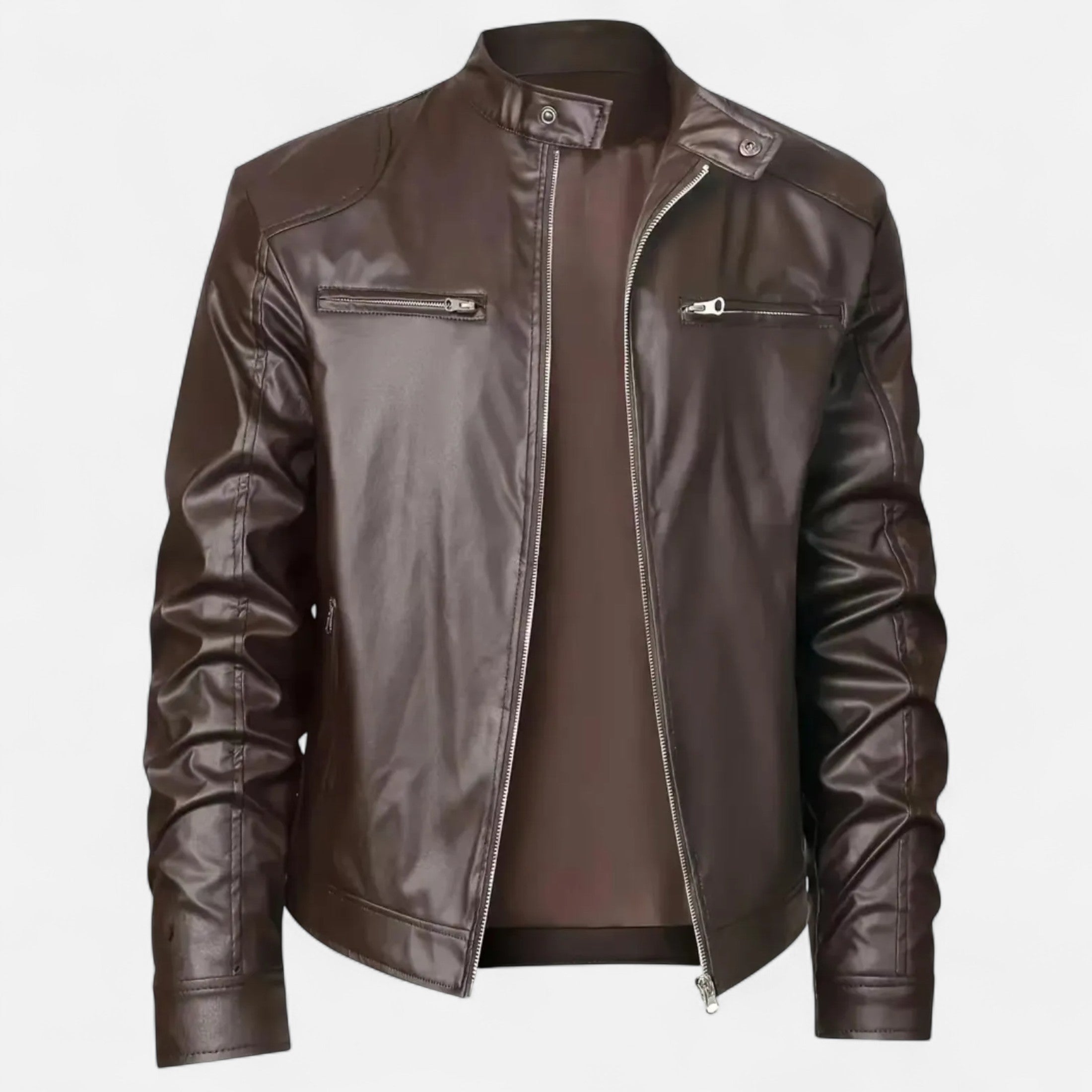Eliaro Moda | Chaqueta de Piel Atemporal para Hombre