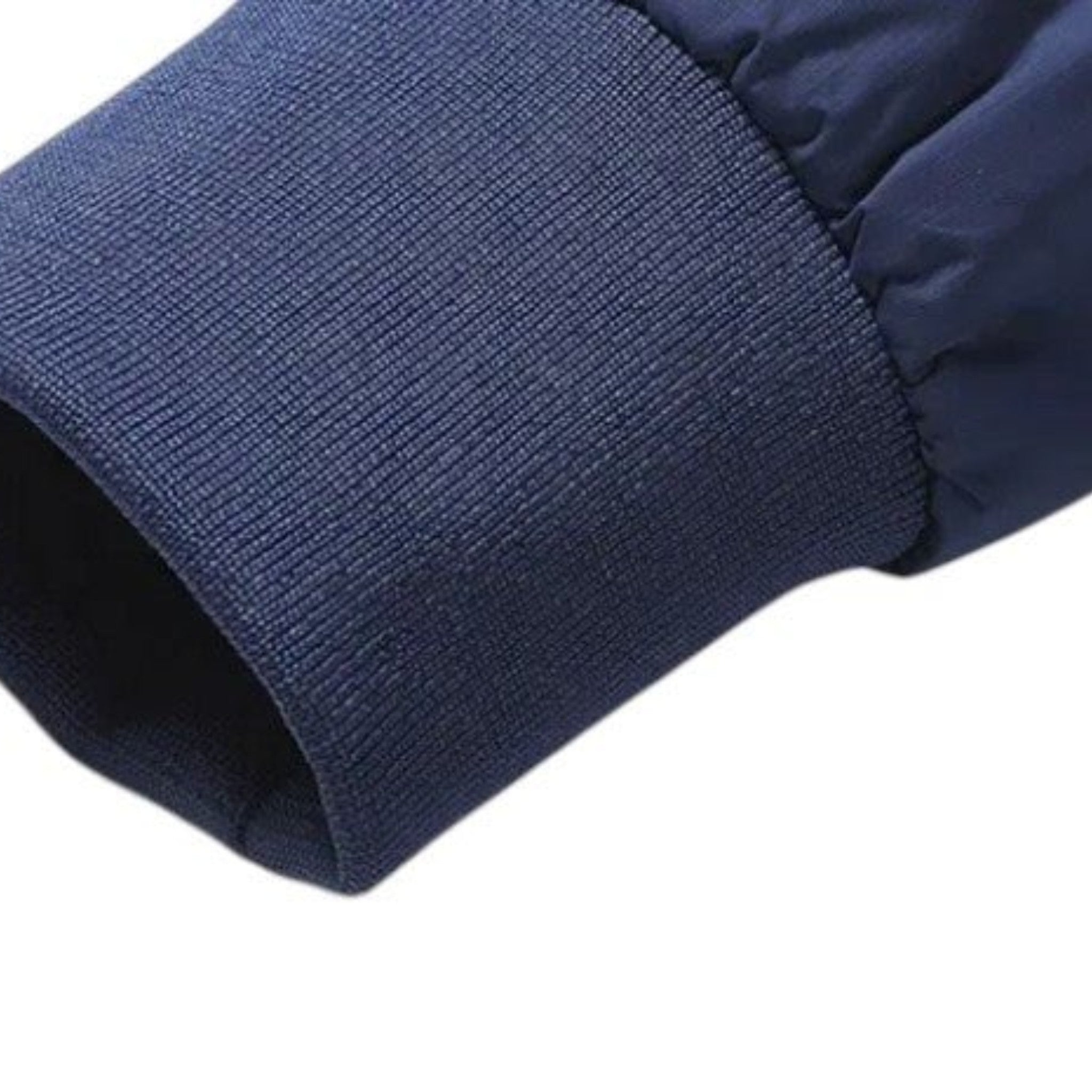 Jachetă bomber ușoară pentru bărbați, cu fermoar și guler înalt