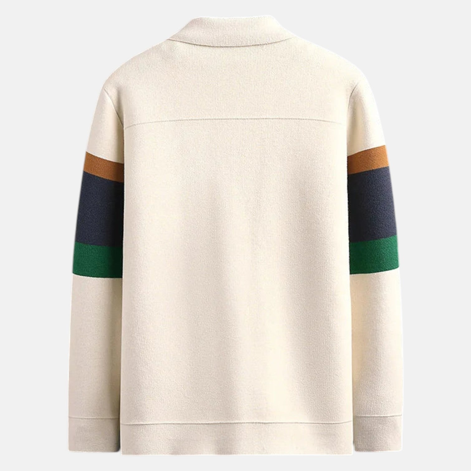 Cardigan in Lana da Uomo con Bottoni e Tasche Frontali Stile Casual