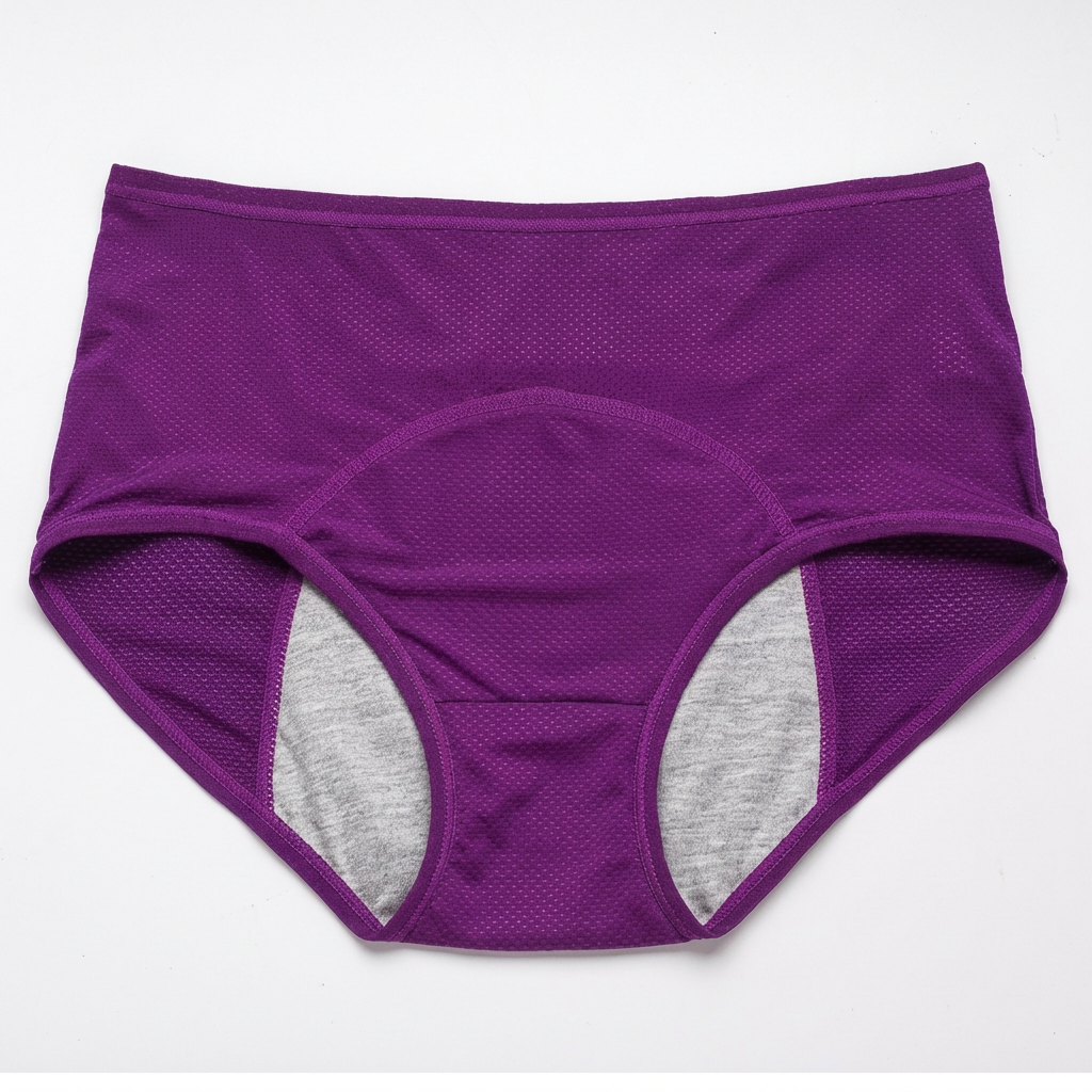Cotton Briefs with Moisture Control, Seamless and Breathable