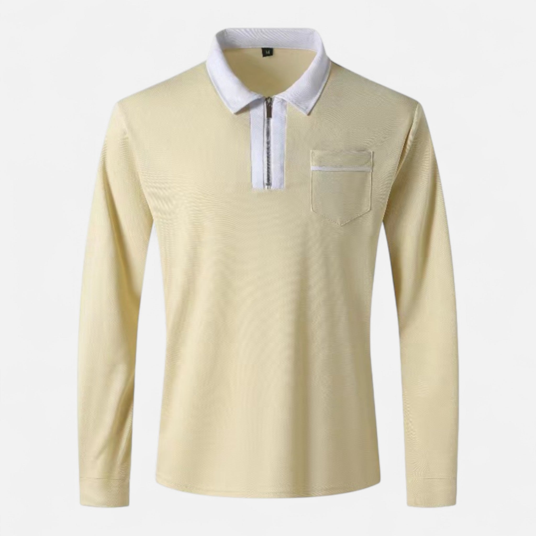 Eliaro Moda | Polo Hombre Otoño Cremallera Cuello Lapel Casual