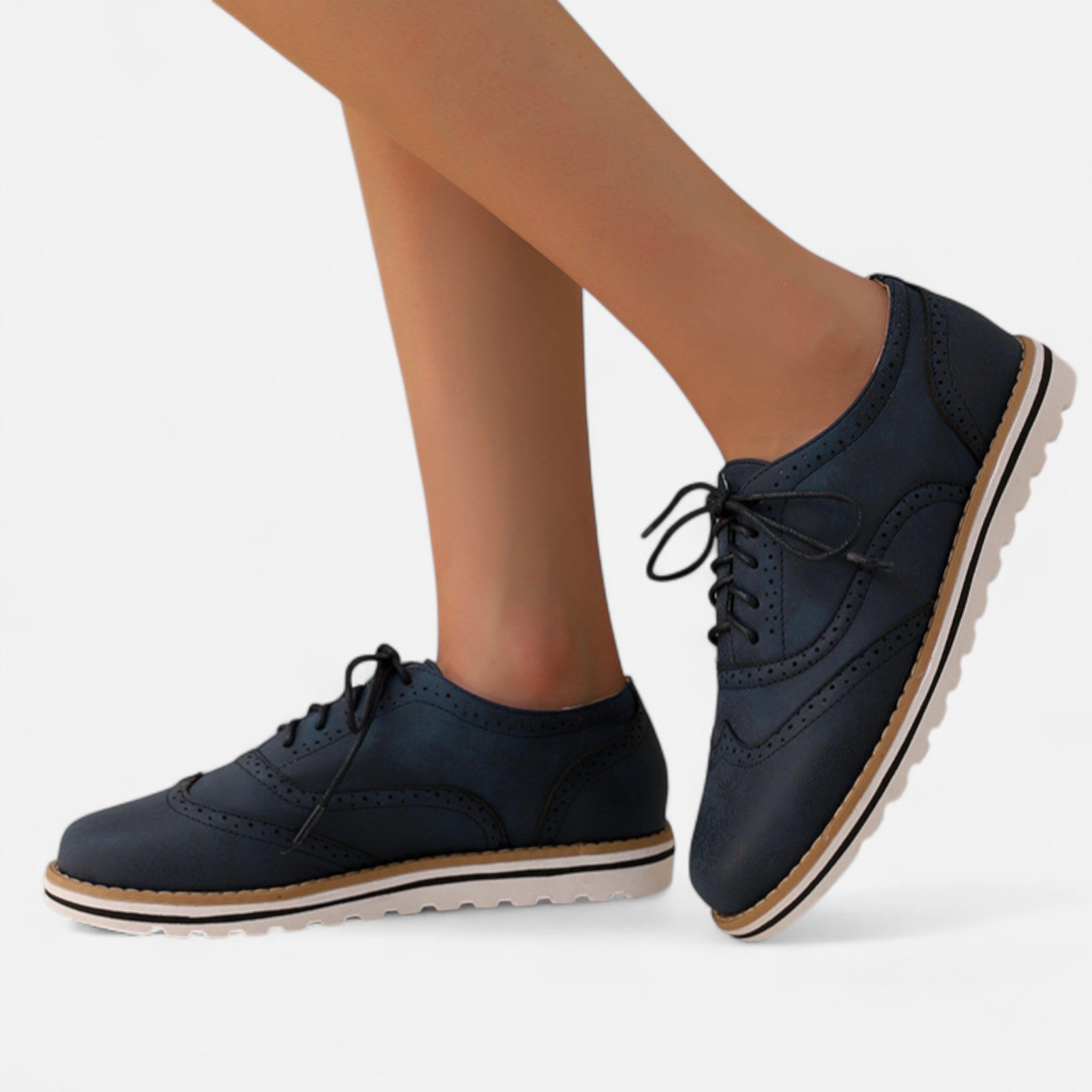 Eliaro Moda | Zapatos Mujer Brogue Clásicos con Cordones