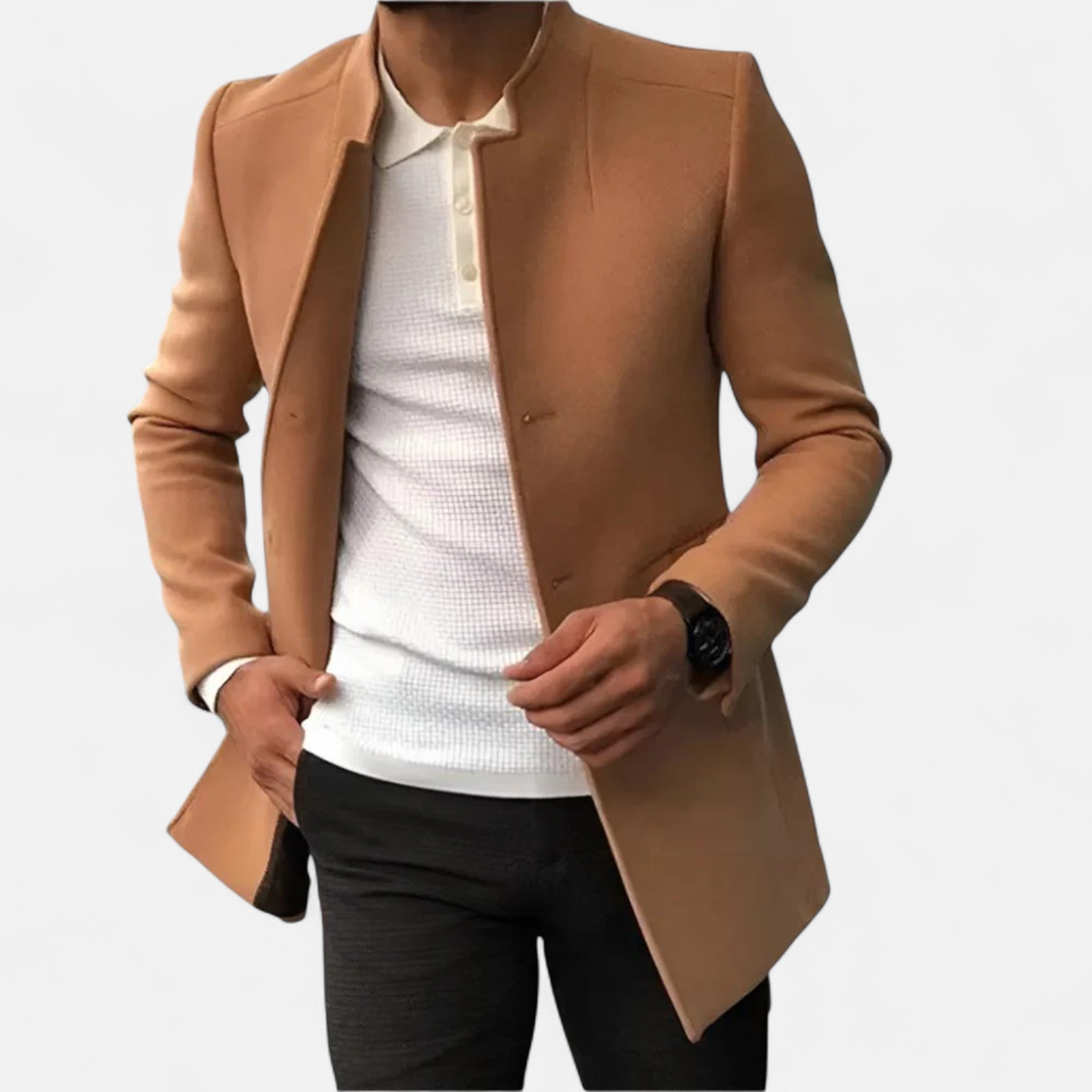 Eliaro Moda | Abrigo Hombre Lana Elegancia Atemporal
