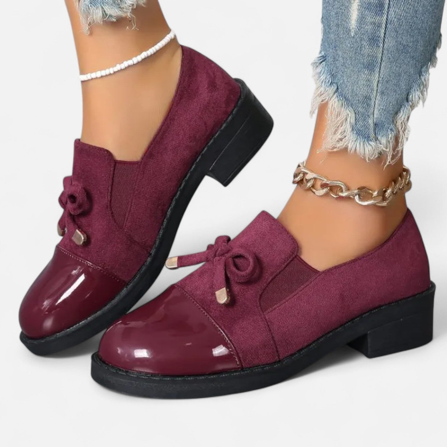 Eliaro Moda | Mocasines Retro Lazo Mujer