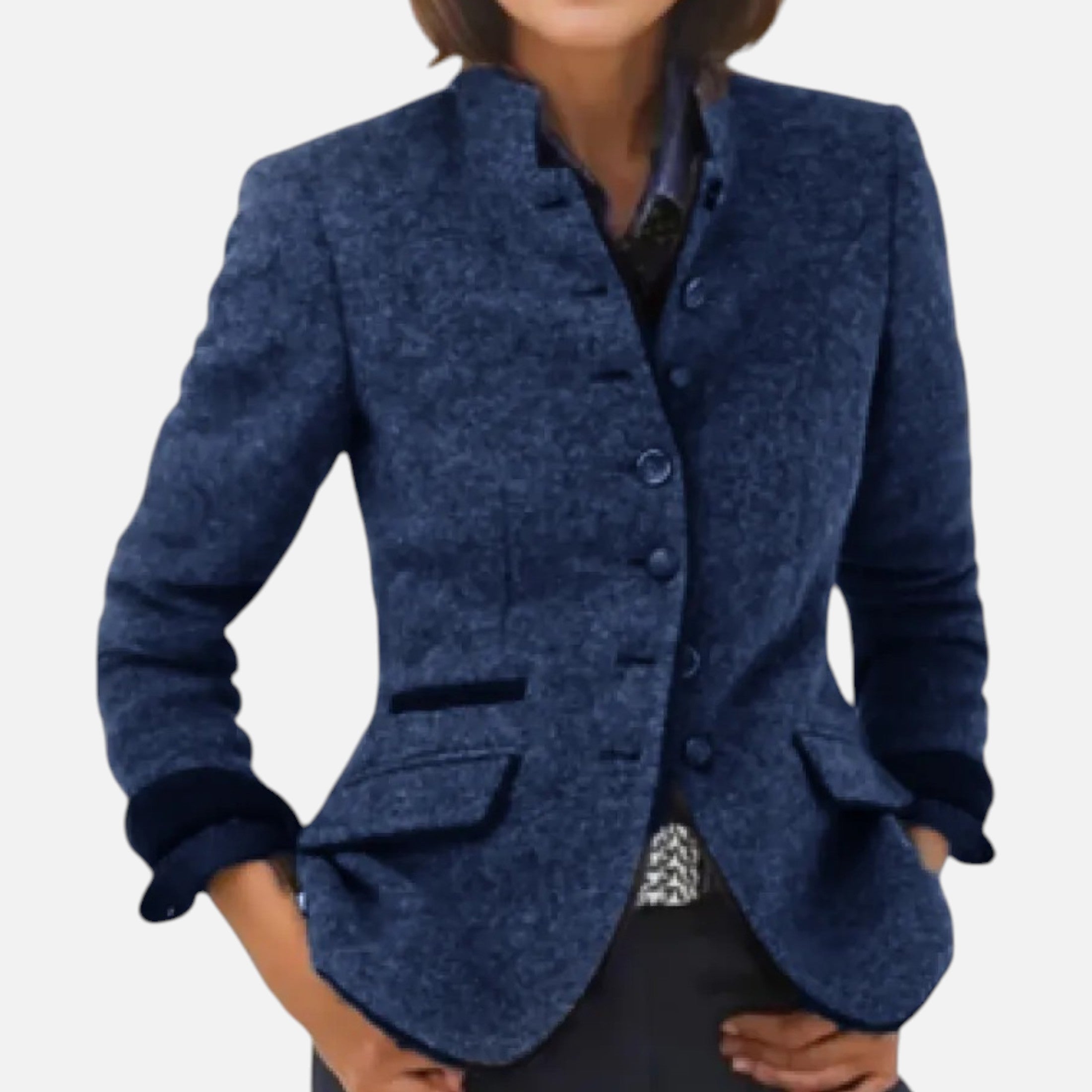 Eliaro Moda | Abrigo Mujer Invierno Lana Imitación Elegante