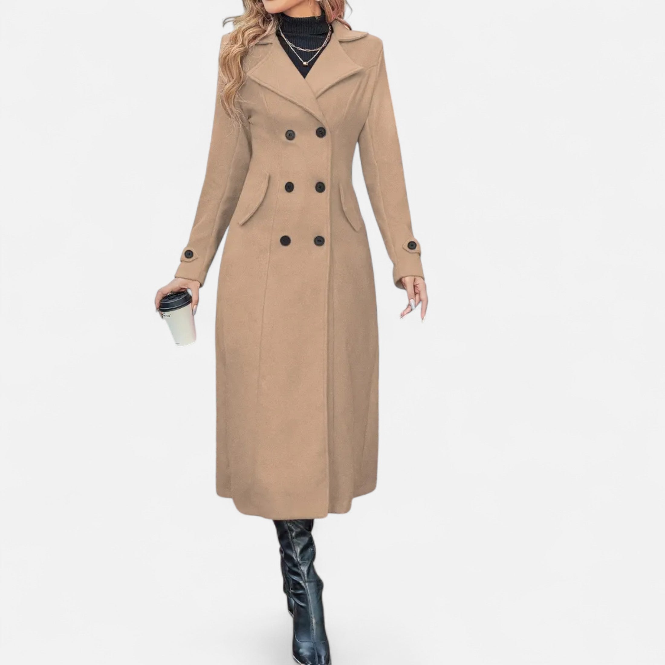 Eliaro Moda | Abrigo Largo de Invierno para Mujer