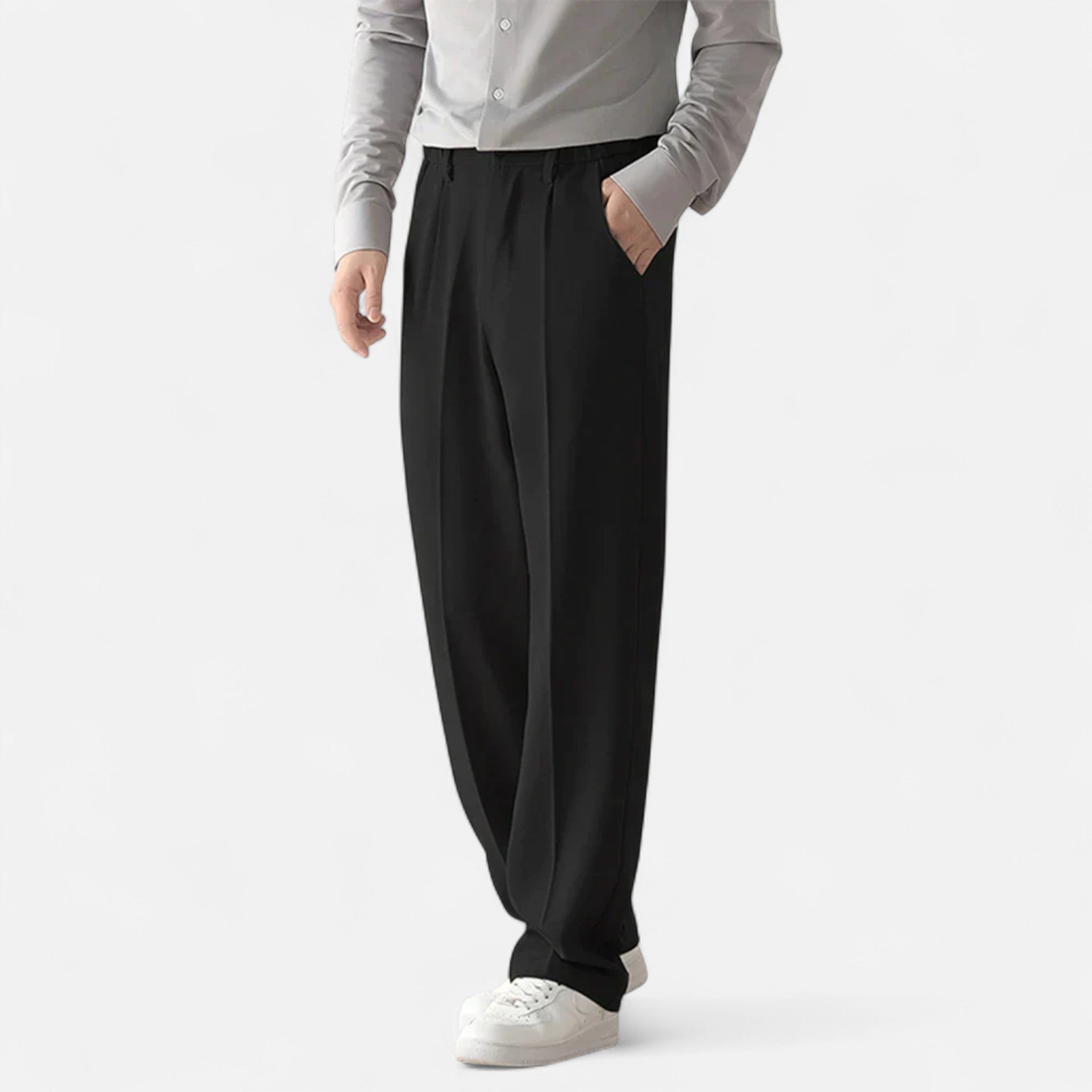 Eliaro Moda | Pantalón Hombre Estilo Sartorial con Caída Elegante