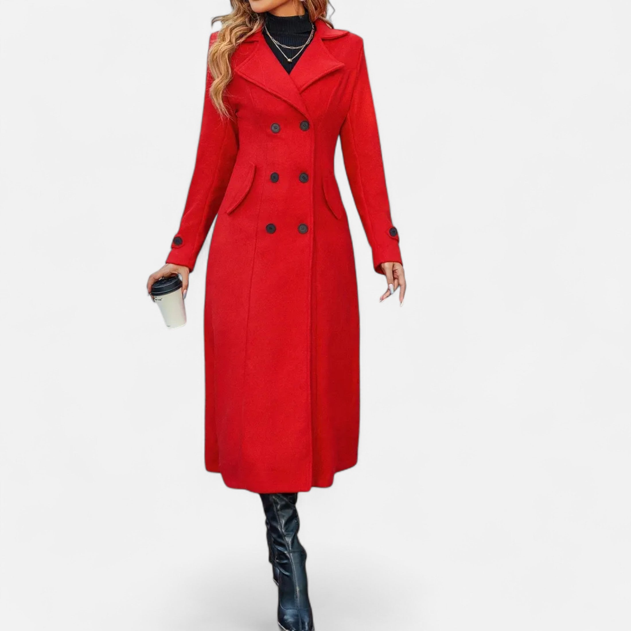 Eliaro Moda | Abrigo Largo de Invierno para Mujer
