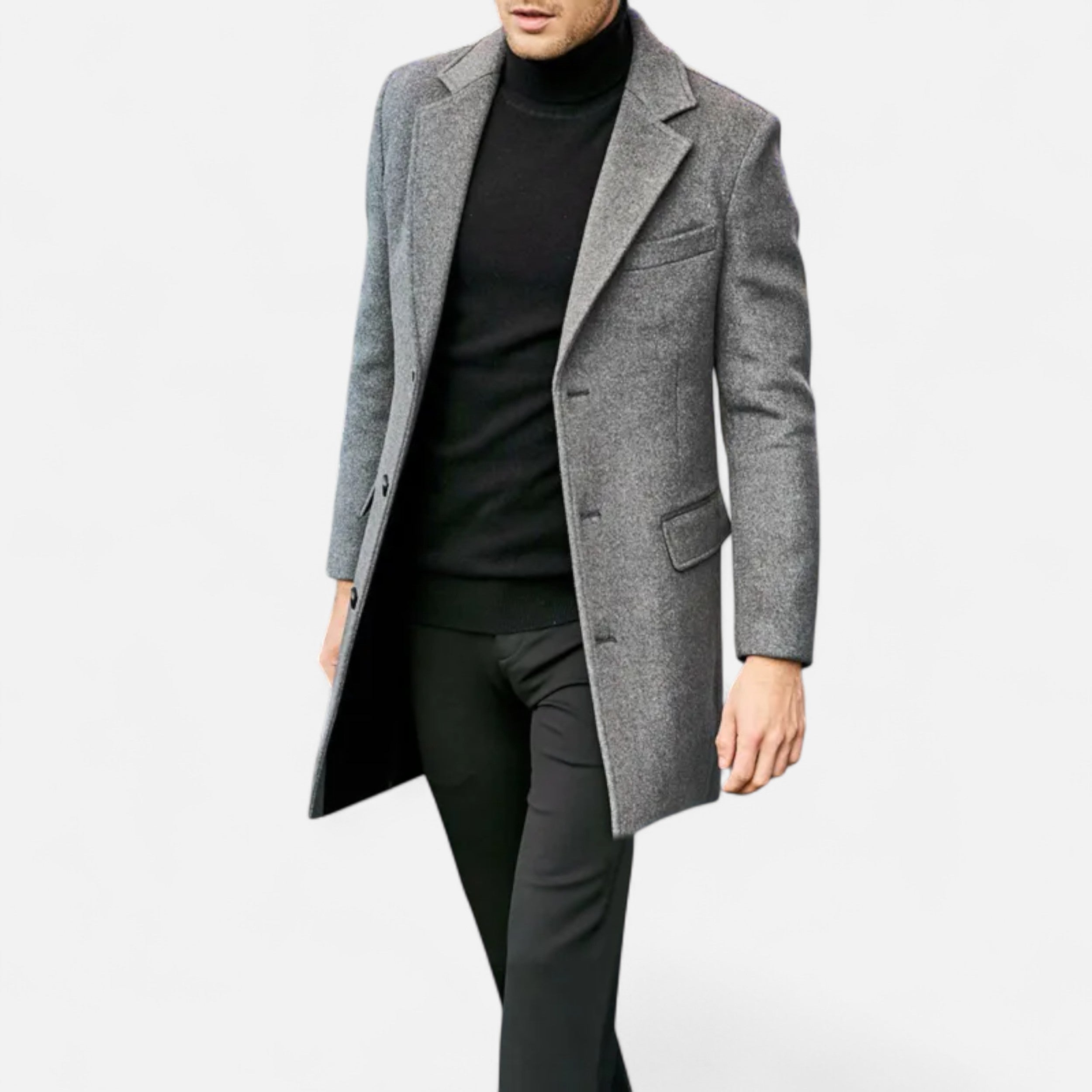 Eliaro Moda | Abrigo Hombre Otoño Invierno Estilo Business Casual