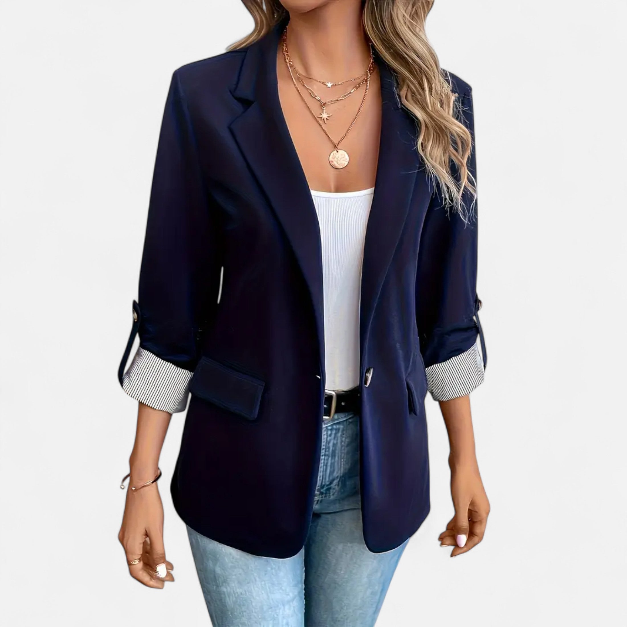 Eliaro Moda | Blazer de Estilo Clásico para Mujer