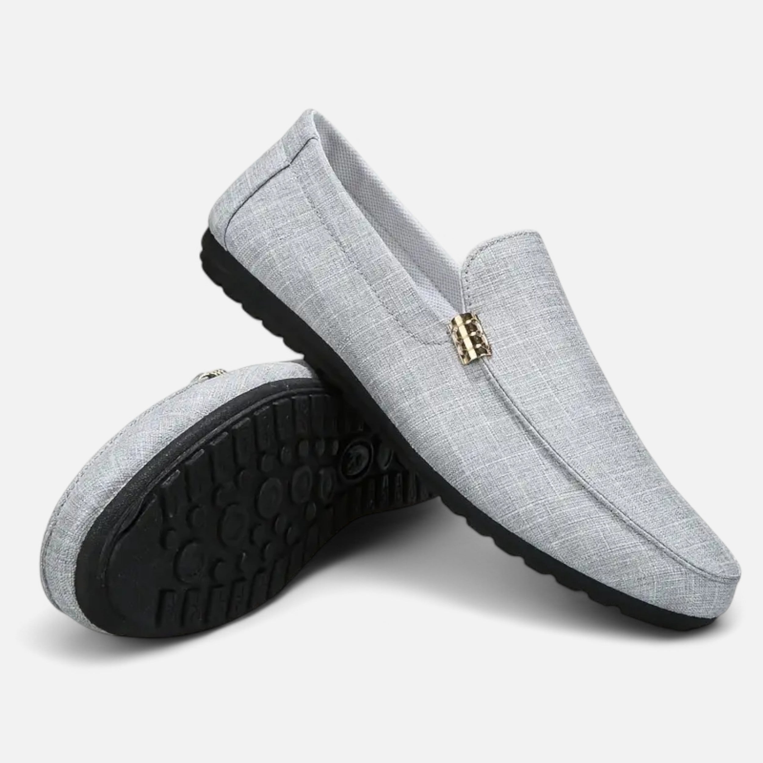 Eliaro Moda | Zapatos Hombre Canvas Estilo Loafer con Punta Redonda