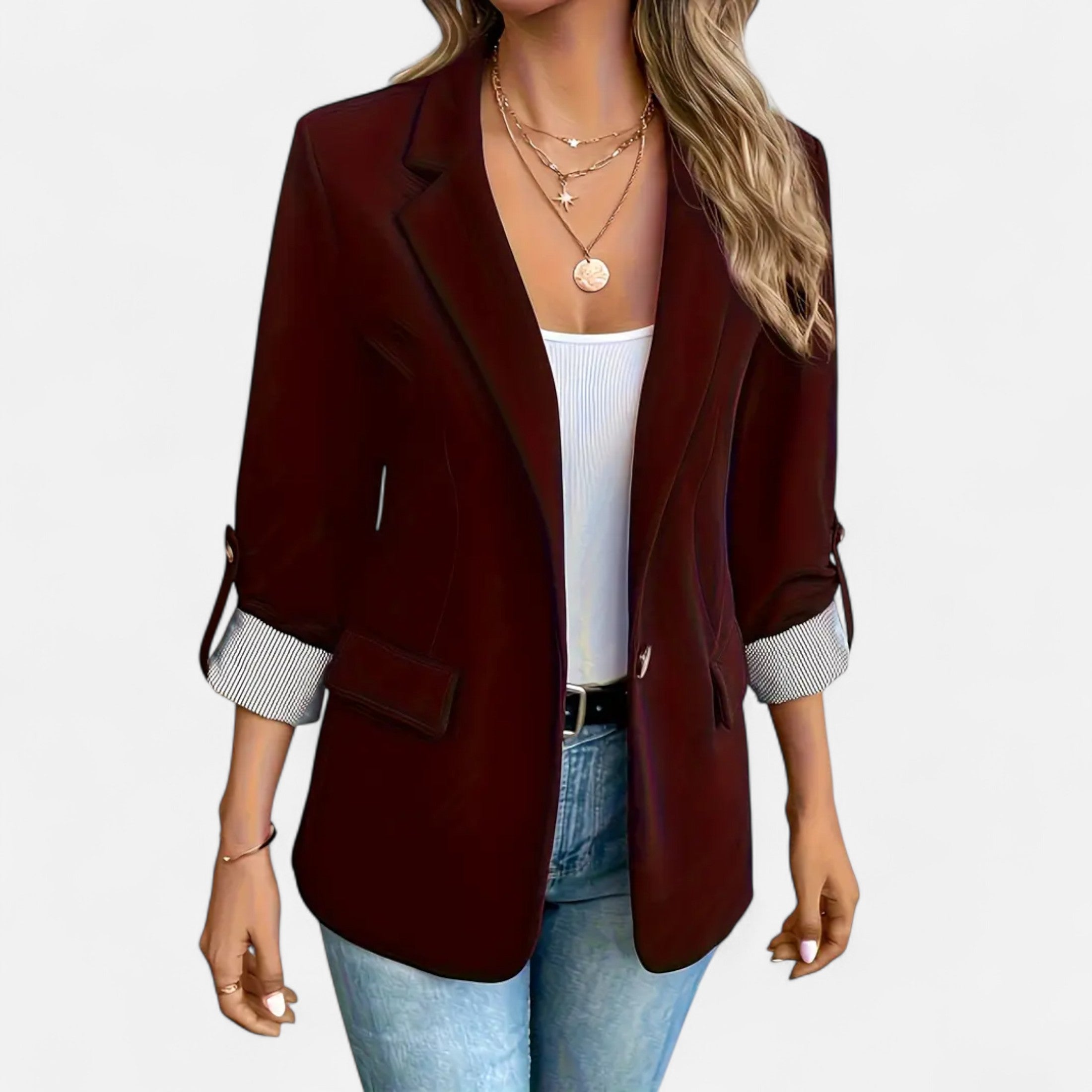 Eliaro Moda | Blazer de Estilo Clásico para Mujer