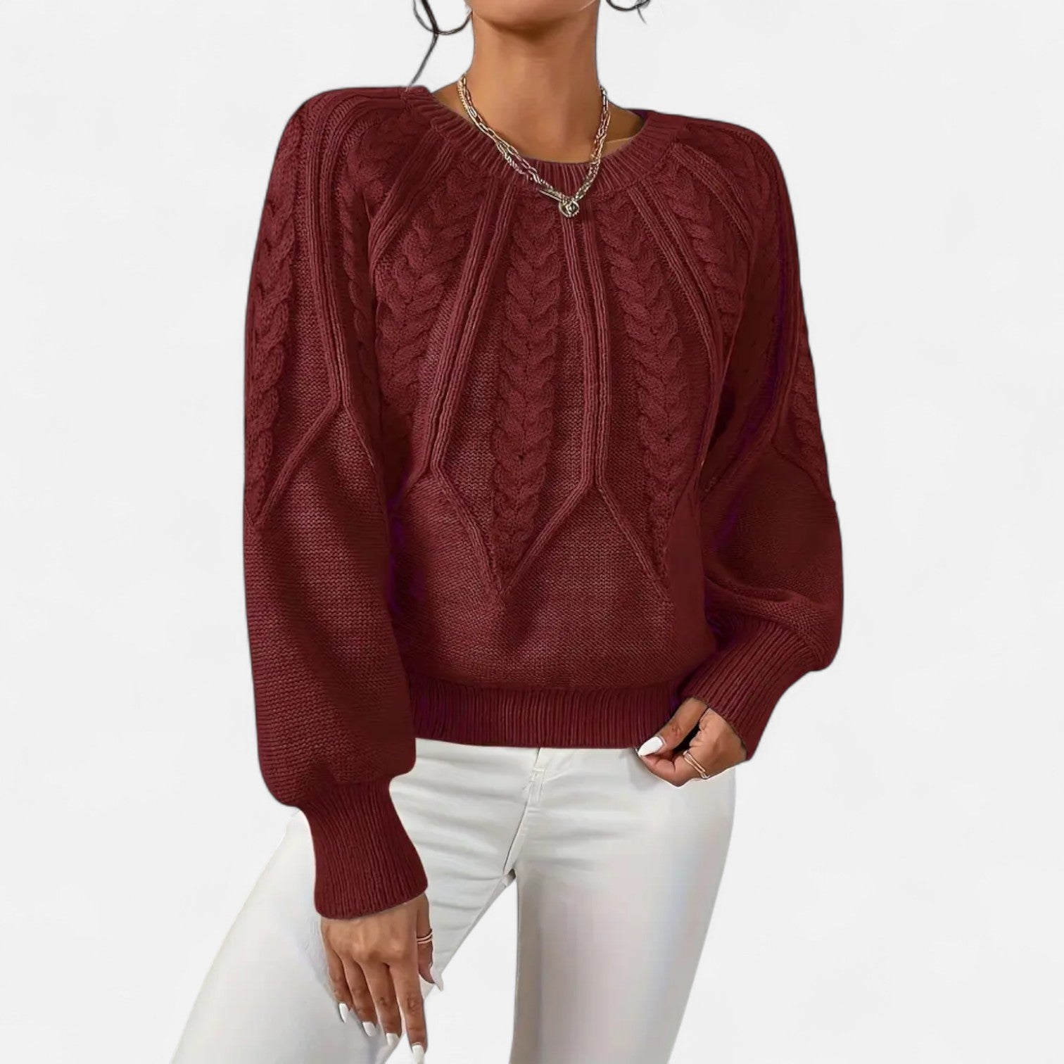 Eliaro Moda | Jersey Clásico de Manga Larga Mujer