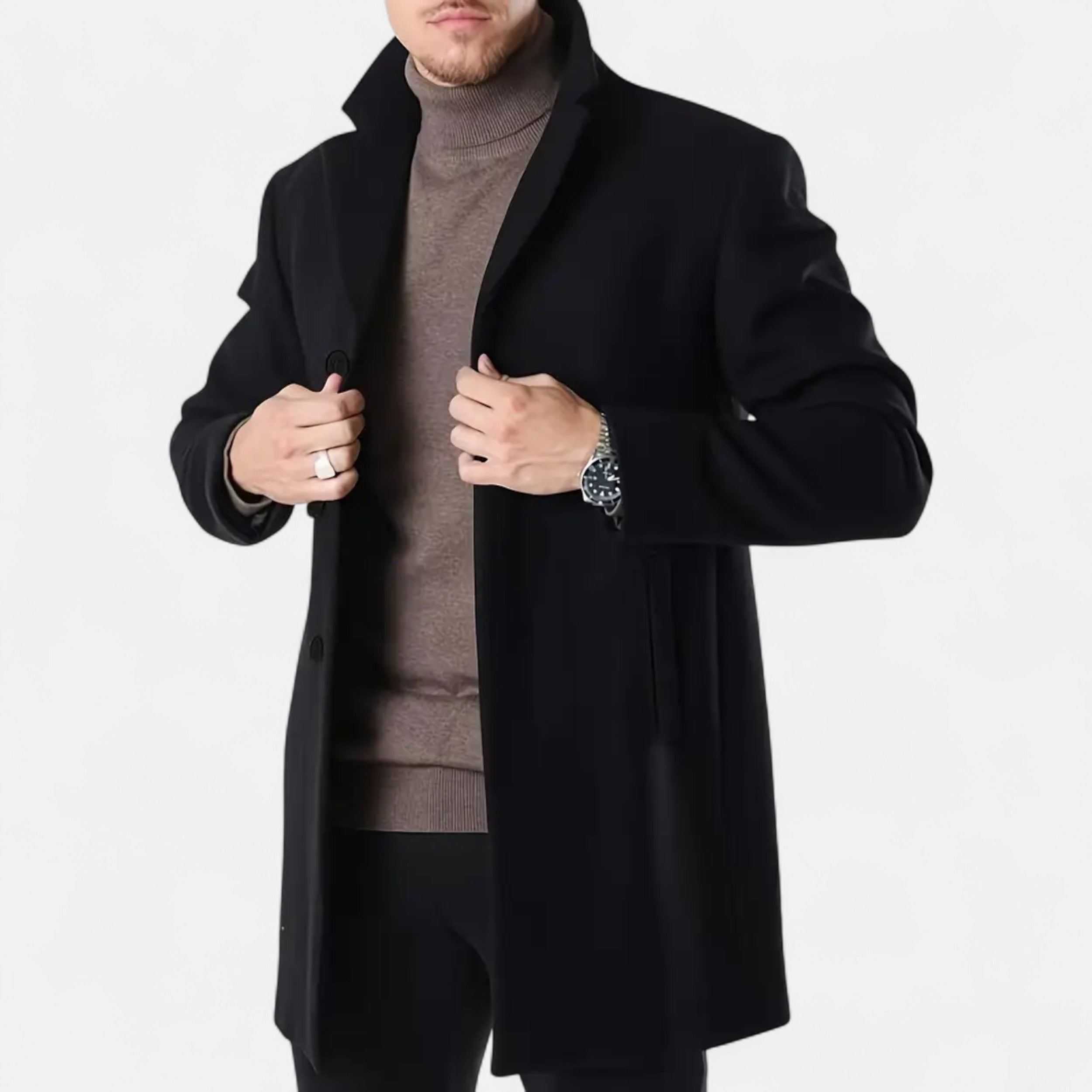 Eliaro Moda | Abrigo Hombre Otoño Invierno Estilo Business Casual