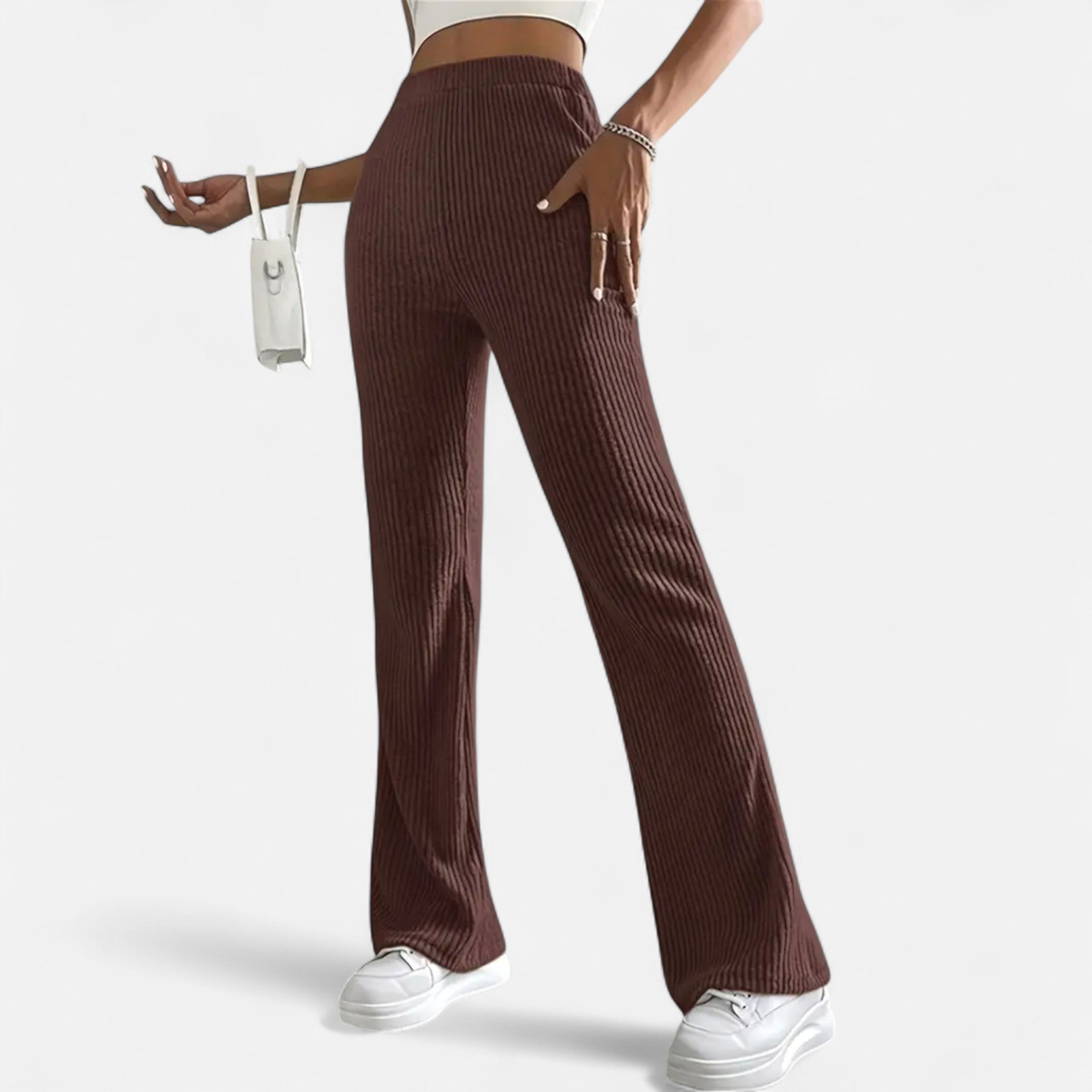 Eliaro Moda | Pantalón Elegante Cintura Alta Mujer