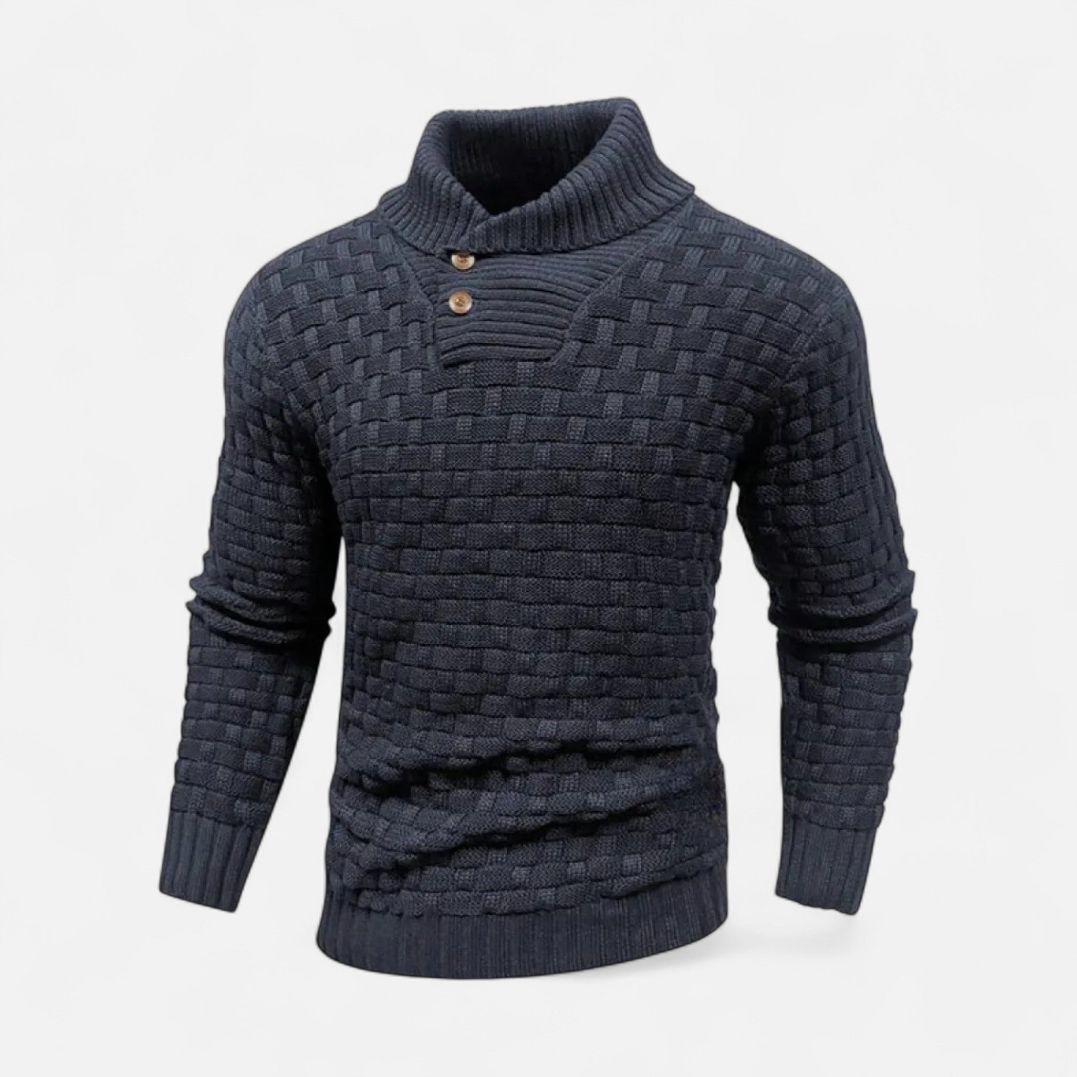 Eliaro Moda | Jersey Hombre Invierno Cuello Alto Térmico
