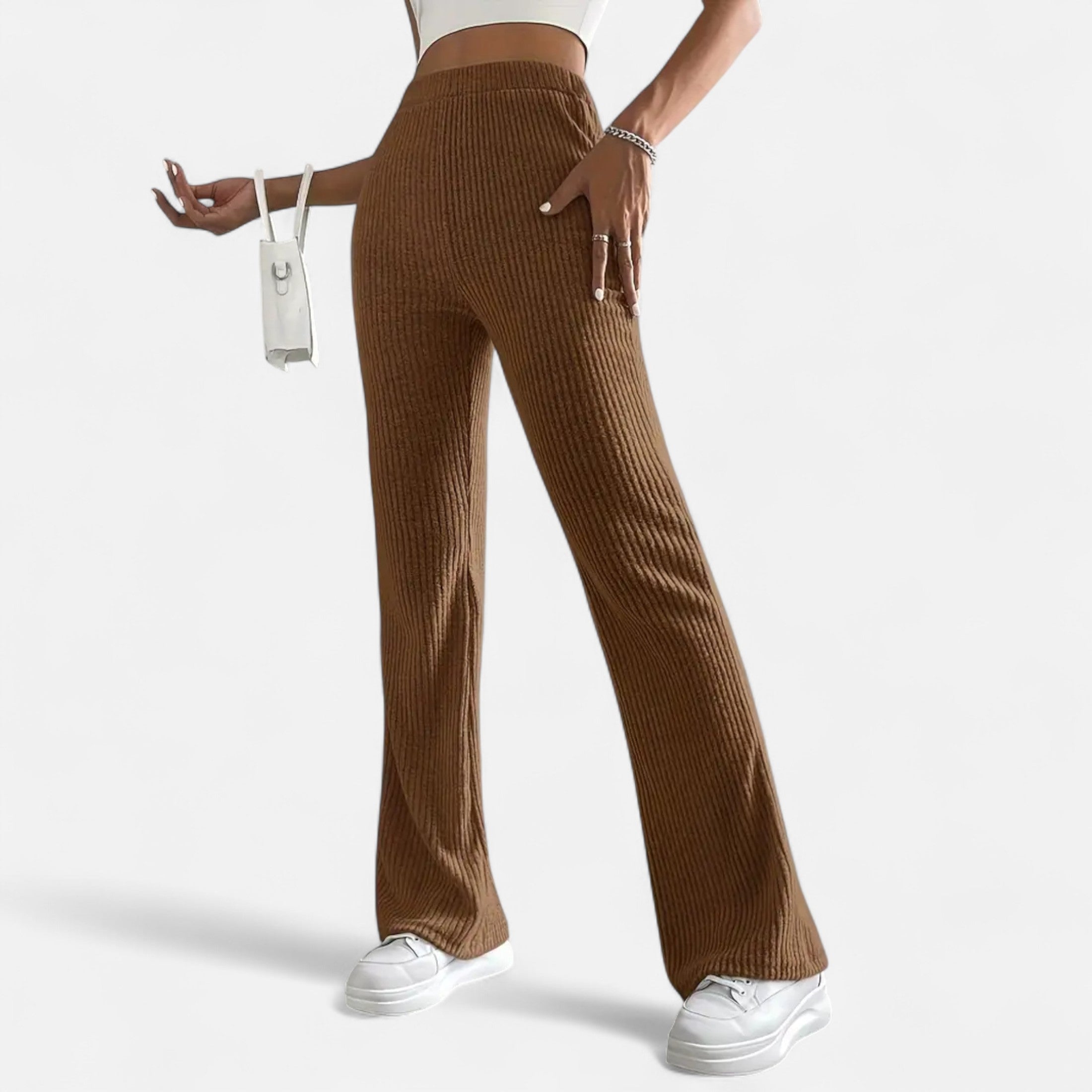 Eliaro Moda | Pantalón Elegante Cintura Alta Mujer
