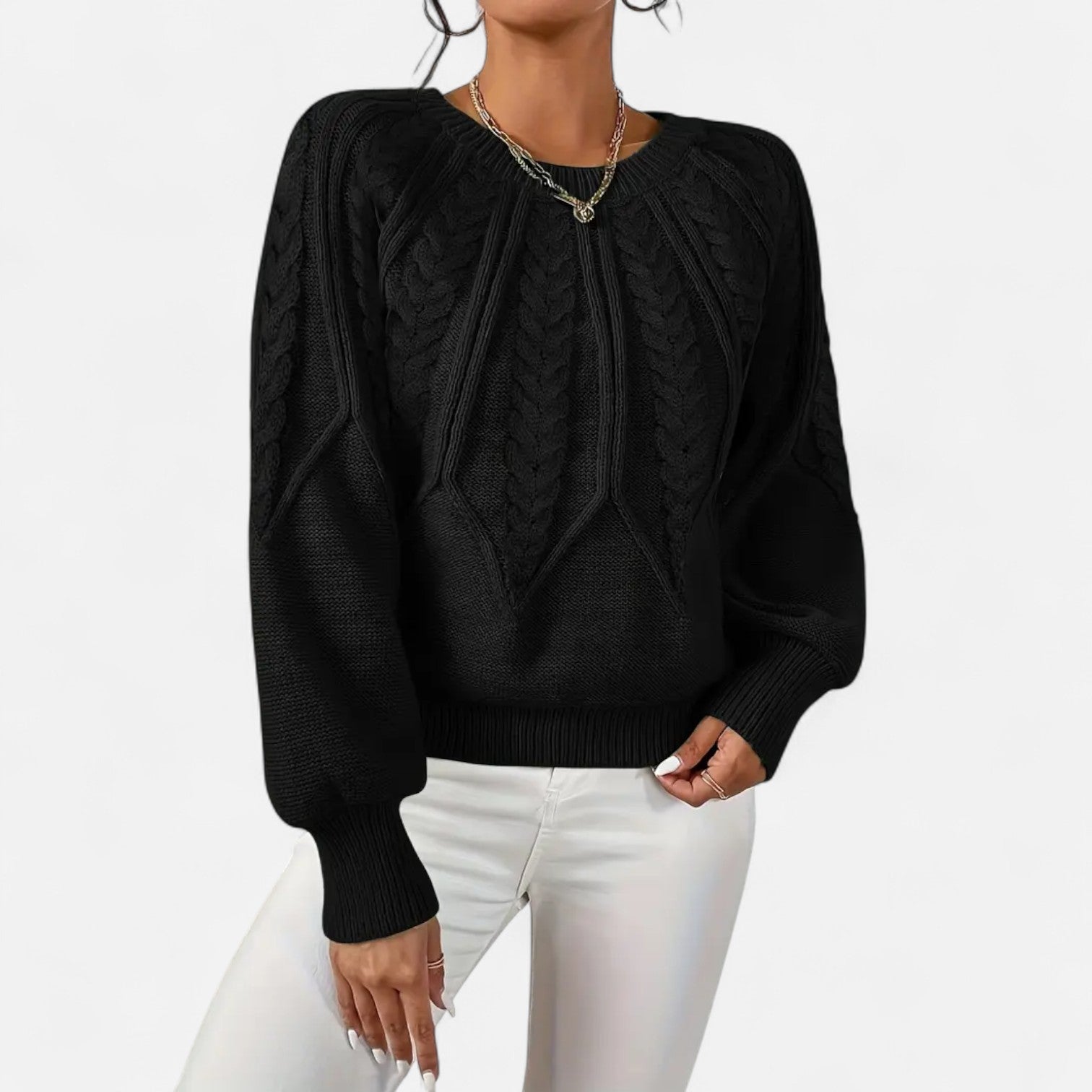 Eliaro Moda | Jersey Clásico de Manga Larga Mujer