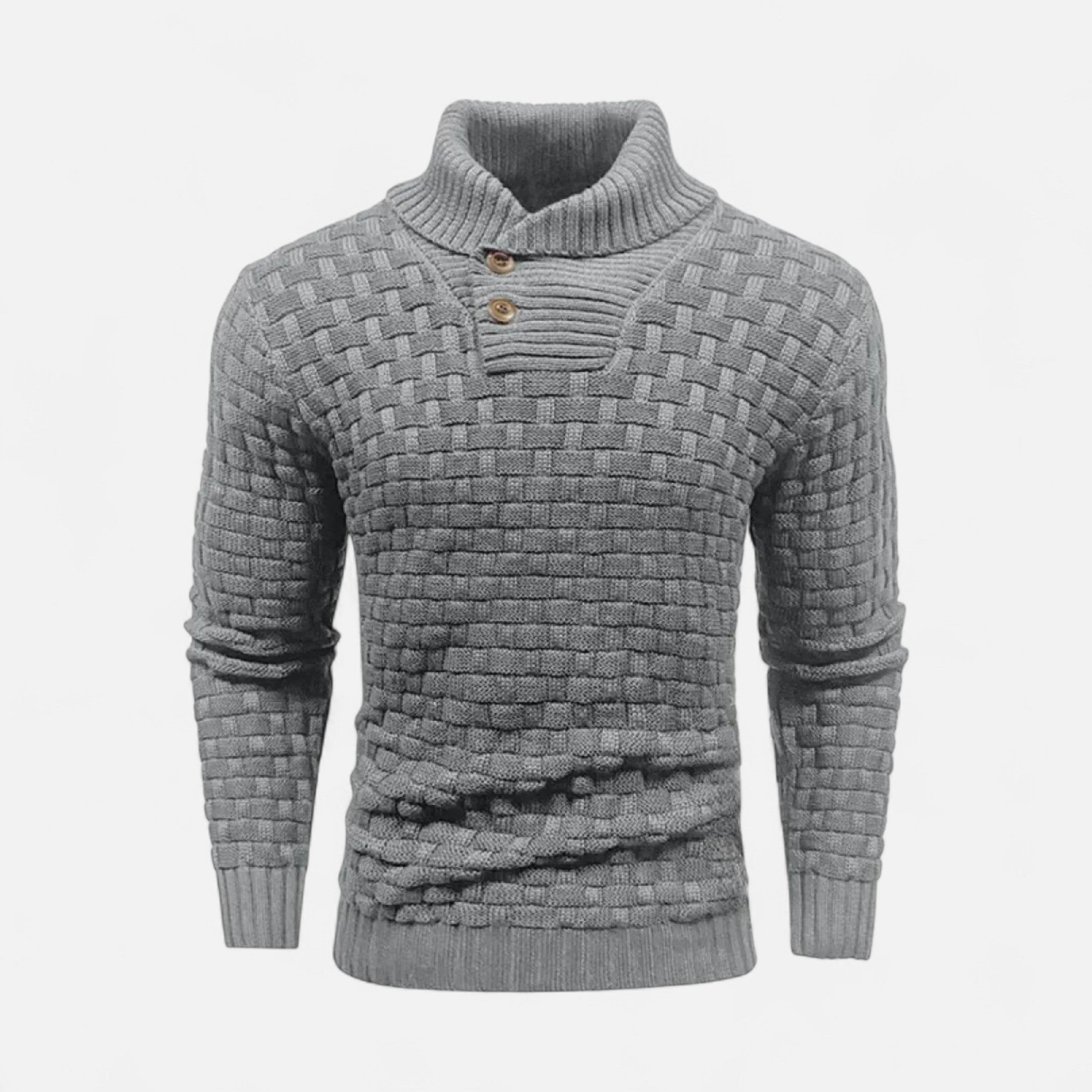 Eliaro Moda | Jersey Hombre Invierno Cuello Alto Térmico