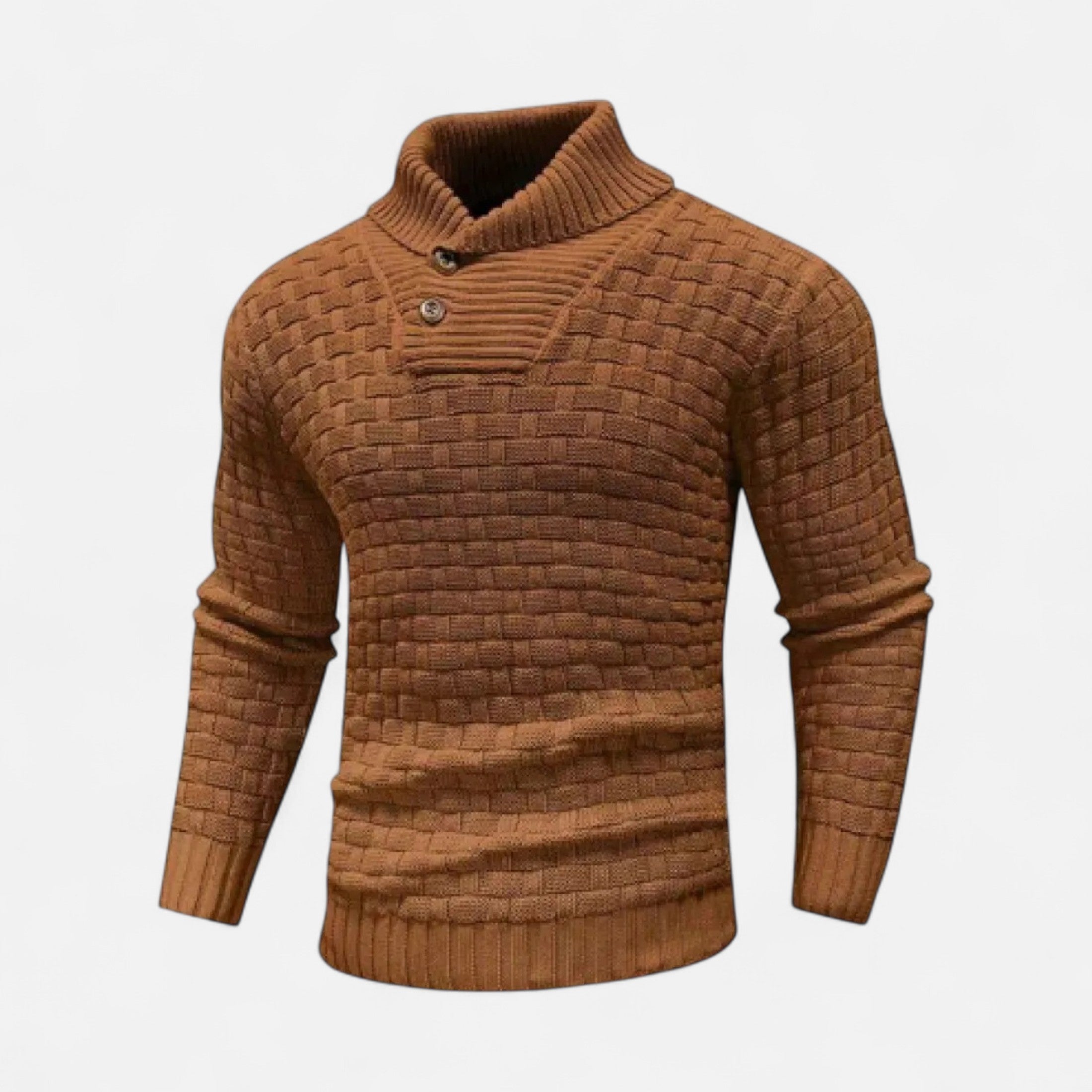 Eliaro Moda | Jersey Hombre Invierno Cuello Alto Térmico