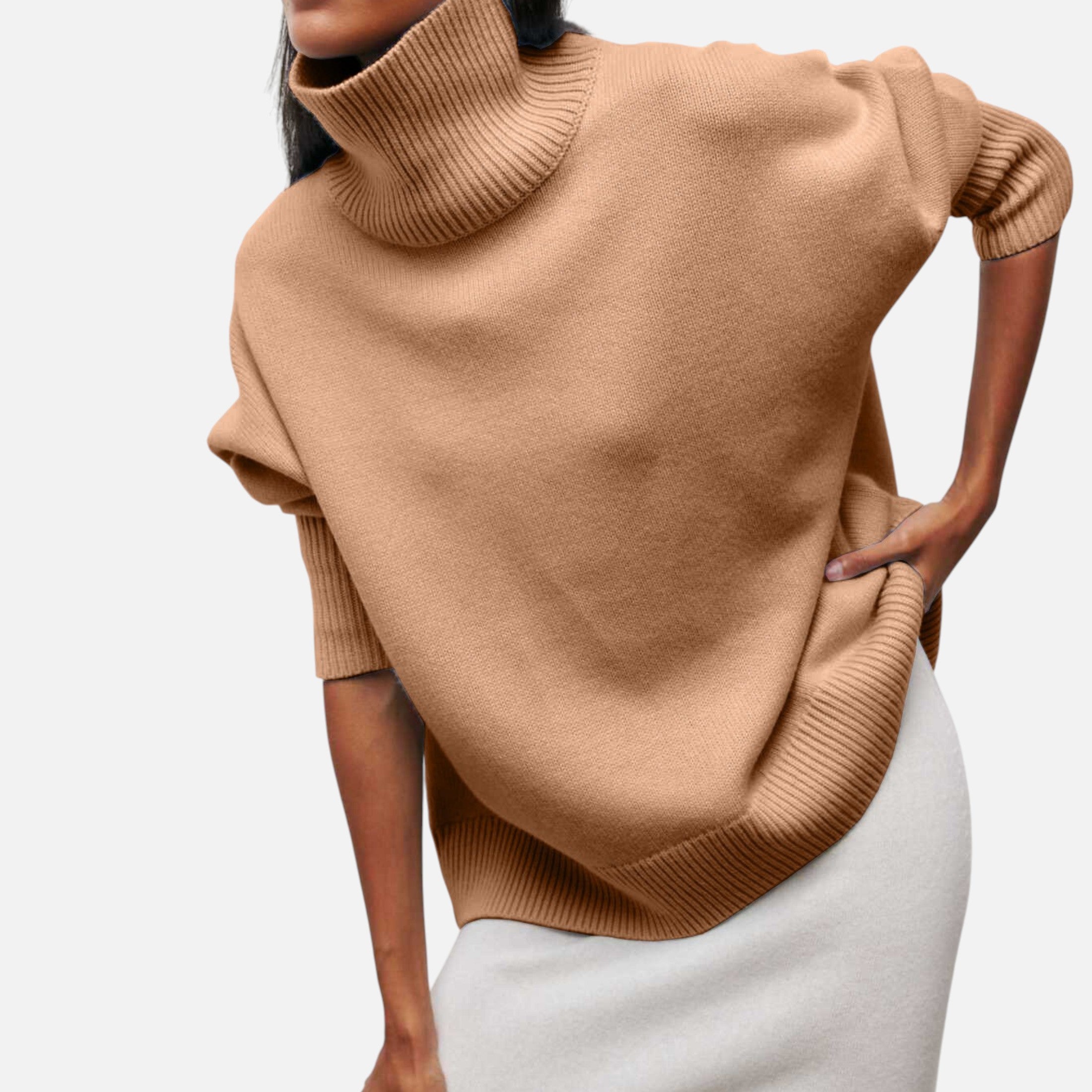 Eliaro Moda | Jersey Mujer Invierno Cuello Alto Suelto
