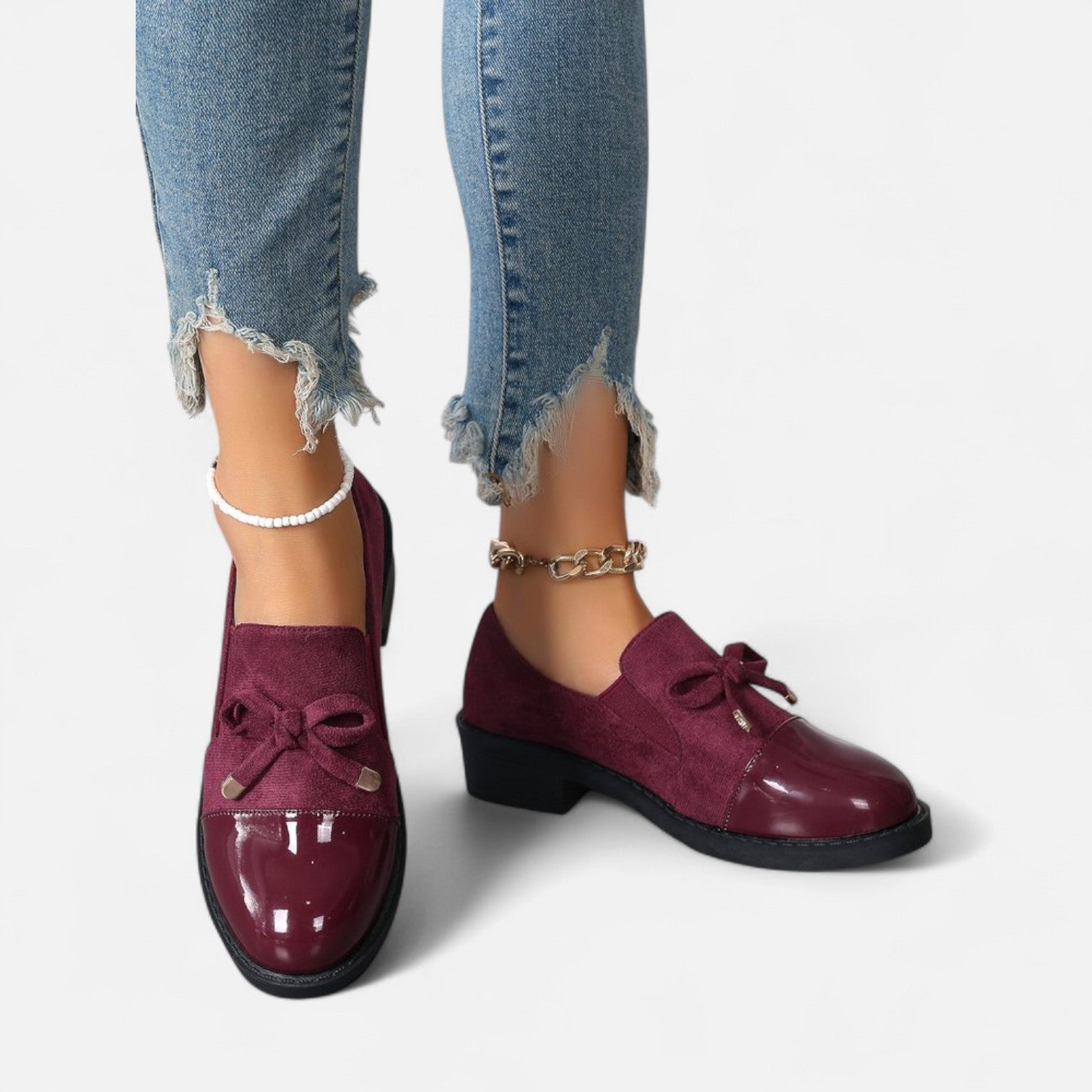 Eliaro Moda | Mocasines Retro Lazo Mujer