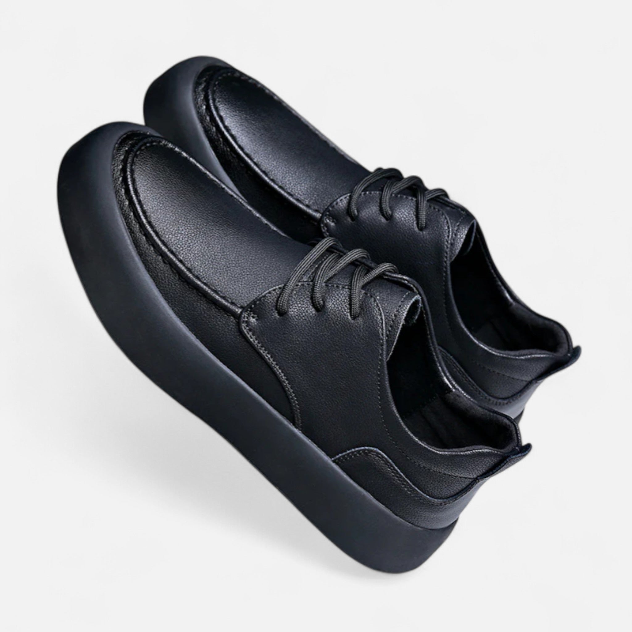 Eliaro Moda | Zapatillas Hombre Cuero Elegante con Detalle Metálico