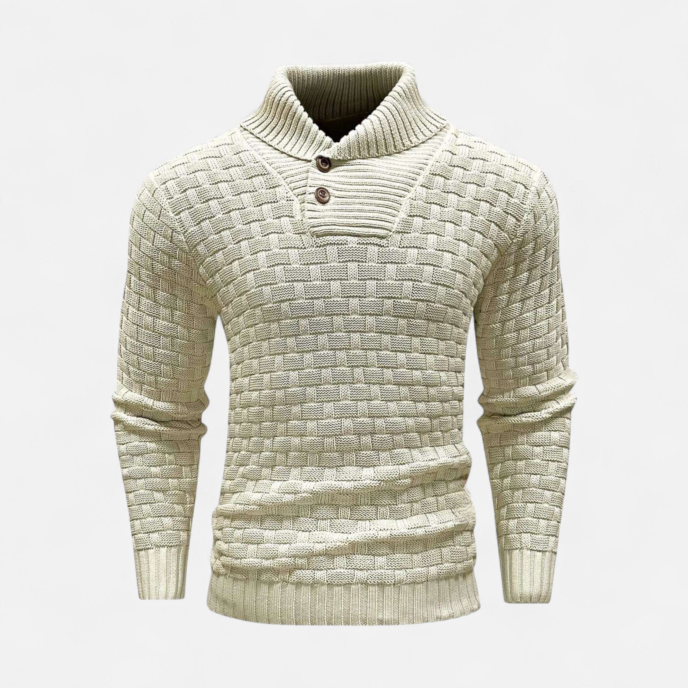 Eliaro Moda | Jersey Hombre Invierno Cuello Alto Térmico