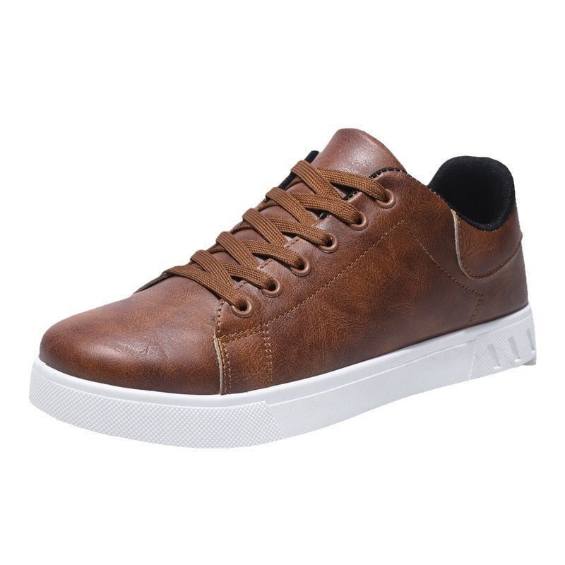 Sneakers Urbane in Pelle Sintetica da Uomo Scarpe Casual con Lacci
