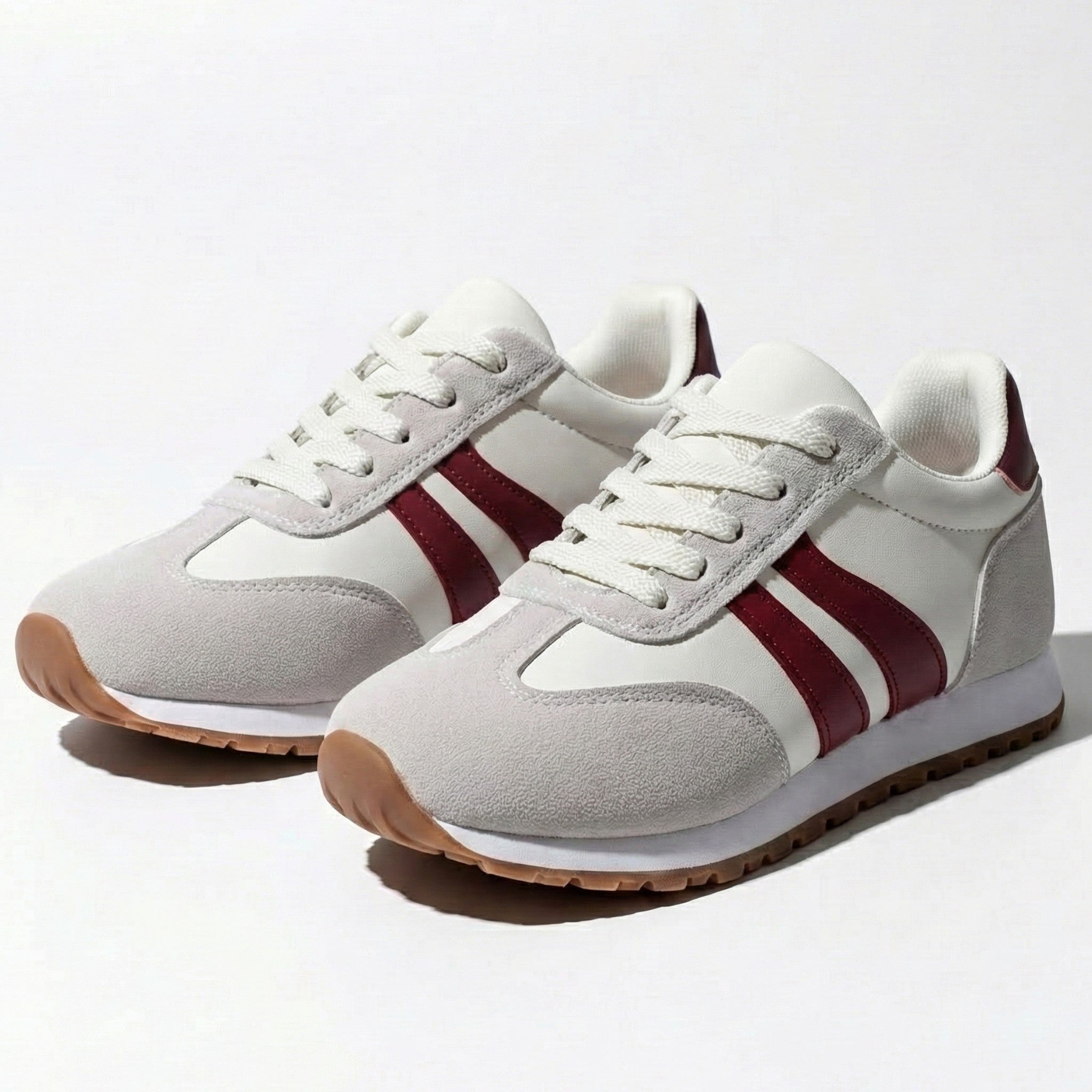 Sneakers Sportive da Donna Casual Traspiranti con Suola Spessa